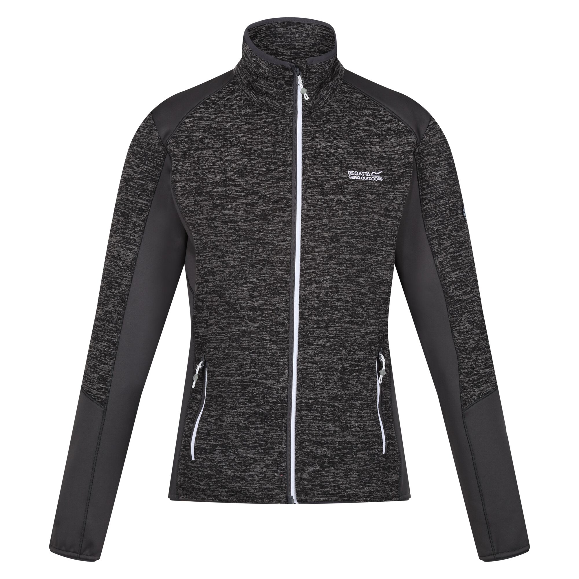 Regatta - Womens/Ladies Lindalla V Marl Full Zip Fleece Jacket