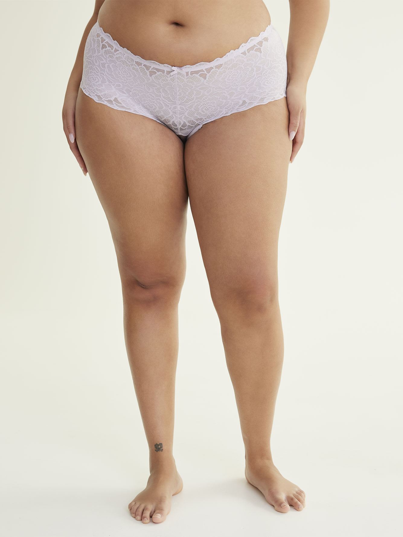 Full Brief With Lace Waist - Déesse Collection
