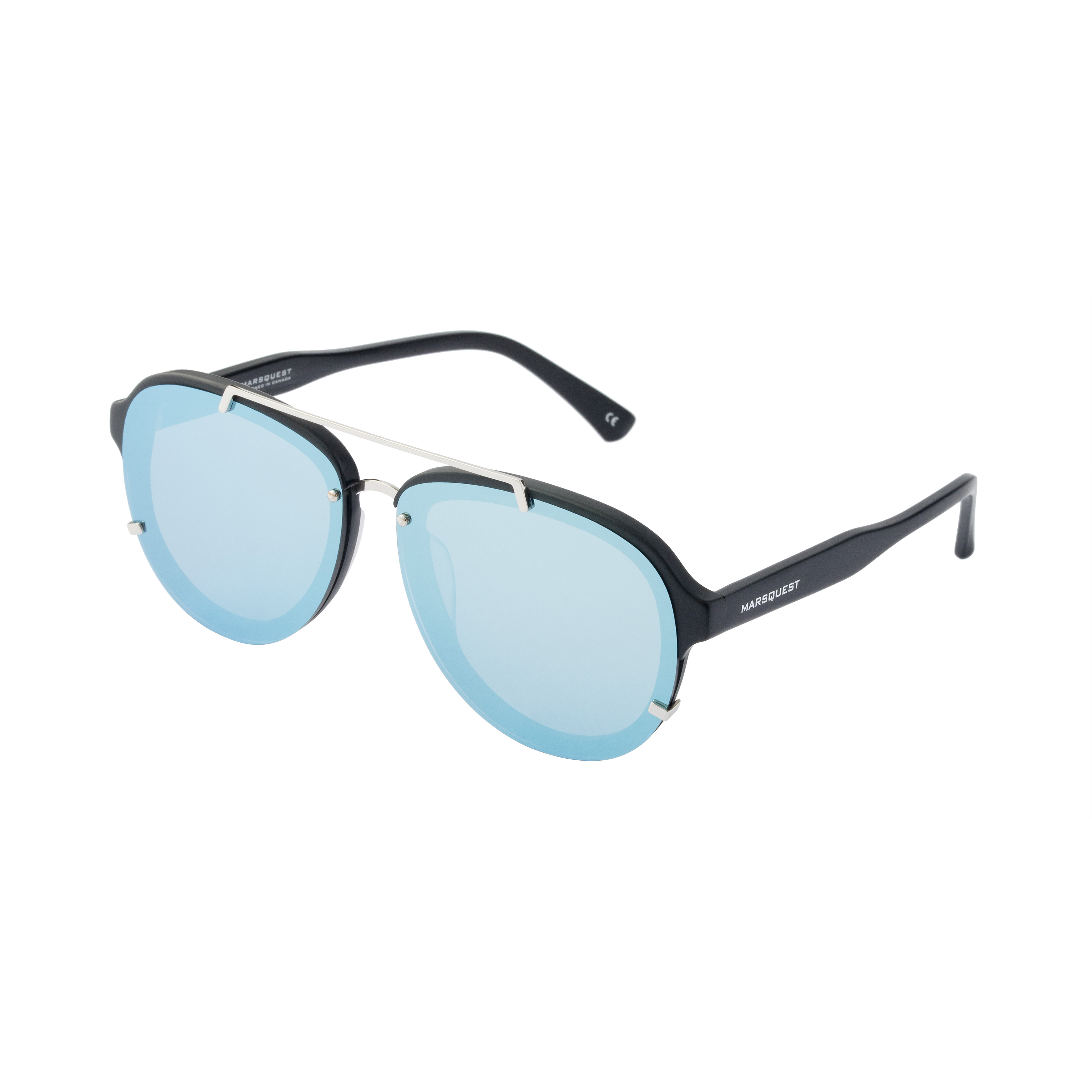 MarsQuest - Mirrored Designer Aviator Sunglasses