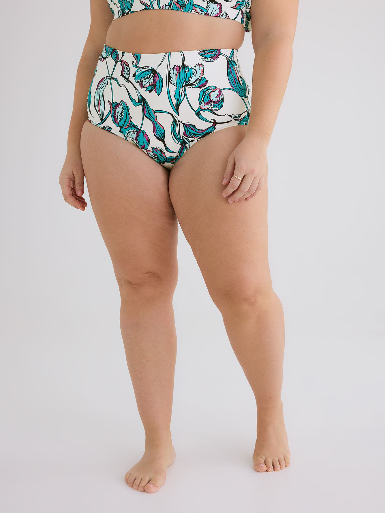 High-Waisted Swim Brief