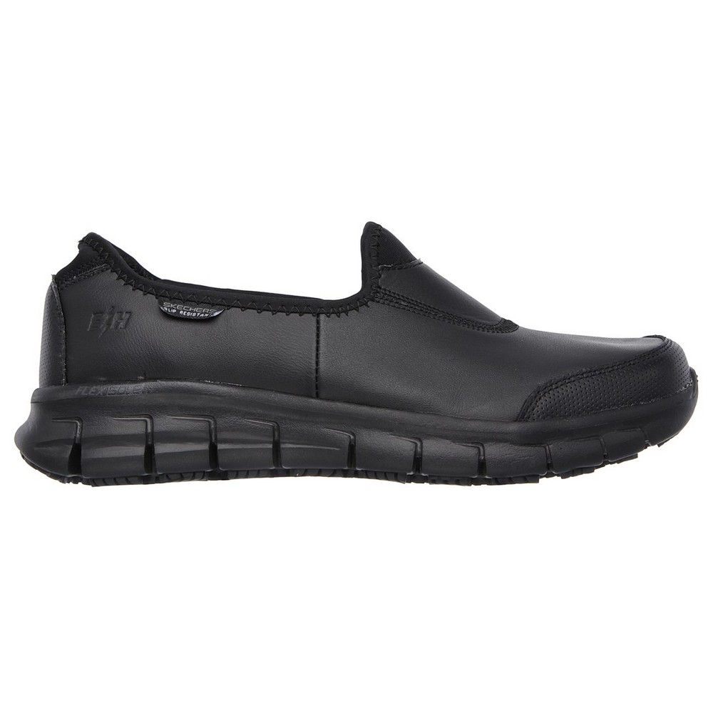 Skechers - Occupational Womens/Ladies Sure Track Slip On Work Shoes