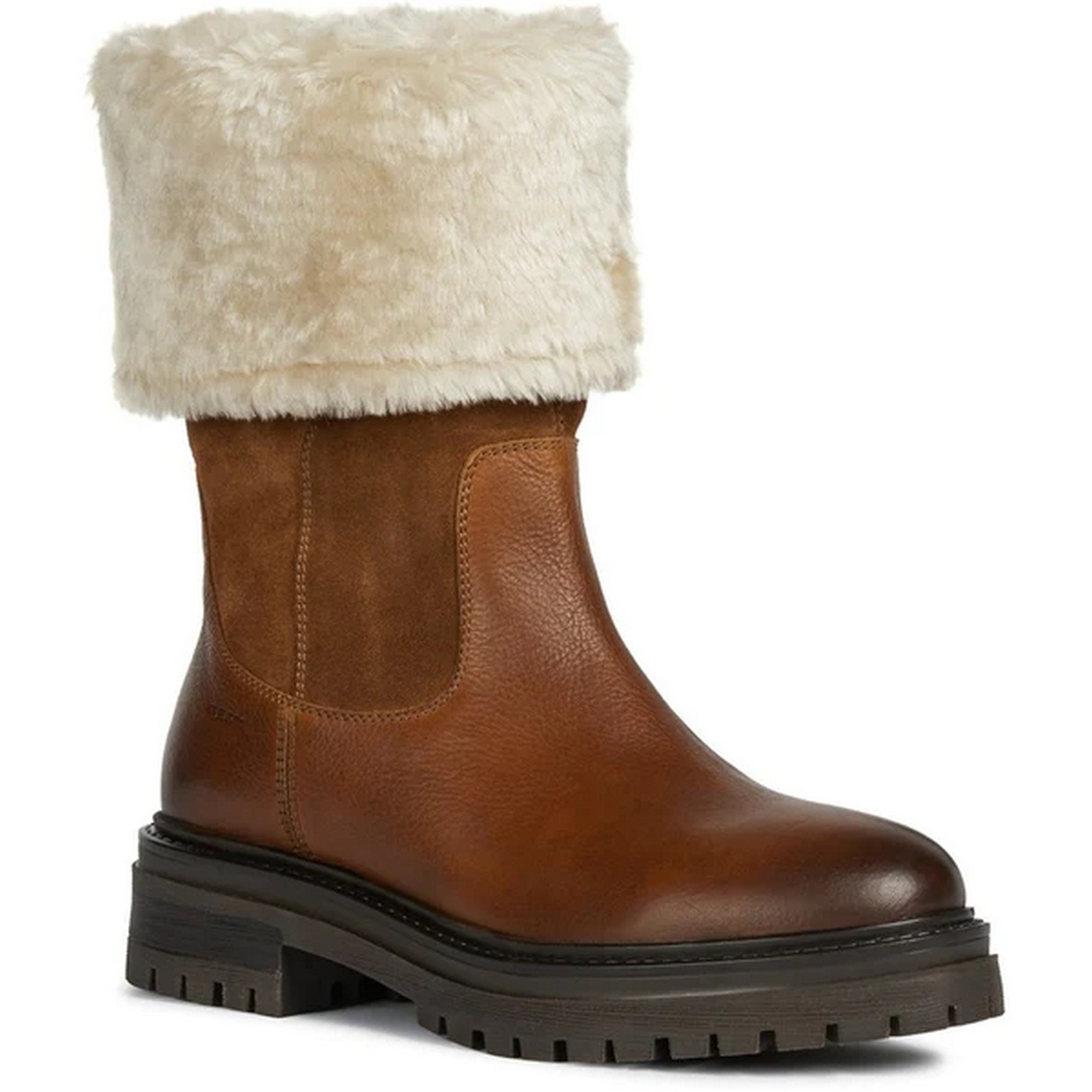 Geox - Womens/Ladies D Iridea M Leather Ankle Boots