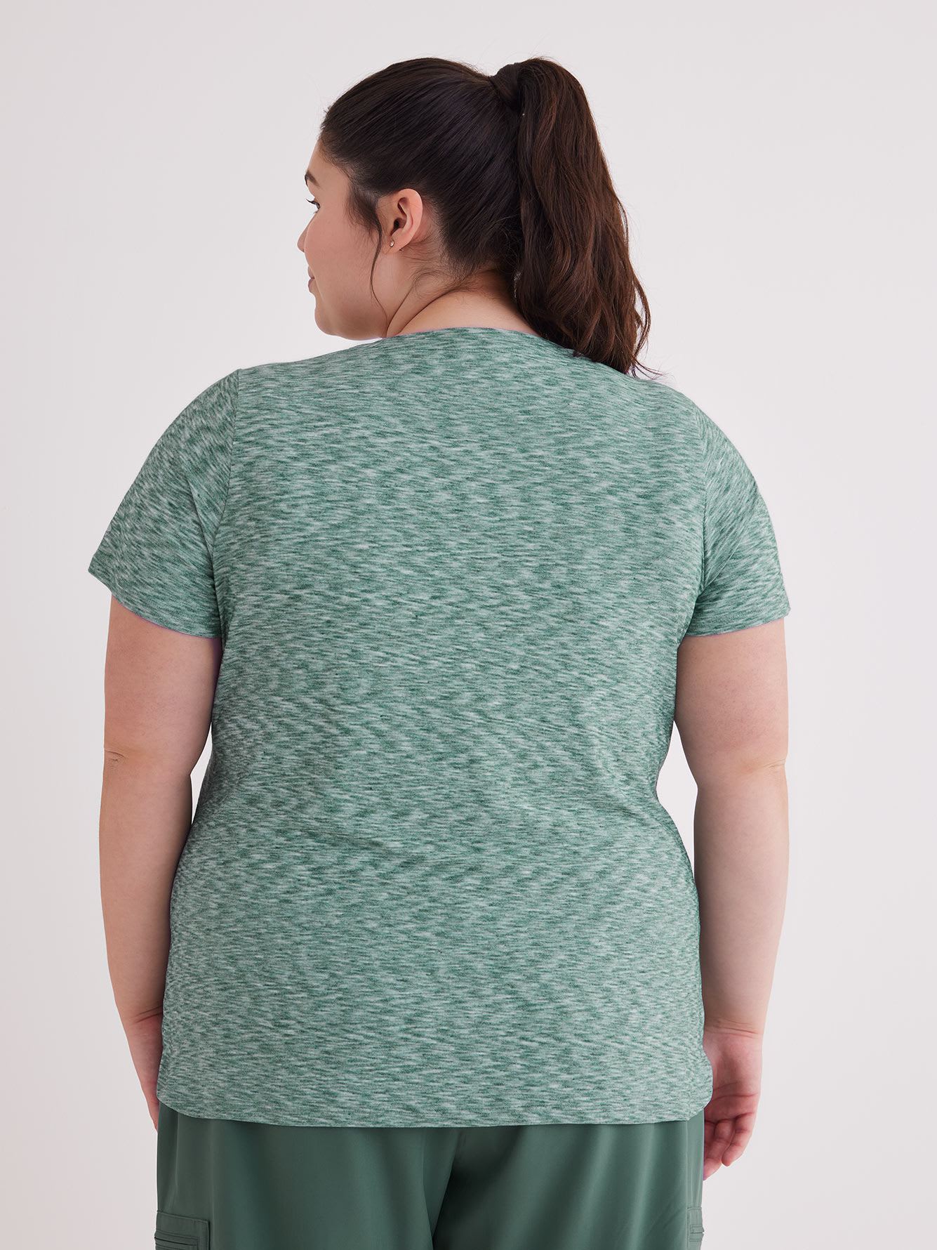 Short-Sleeve V-Neck T-Shirt - Active Zone