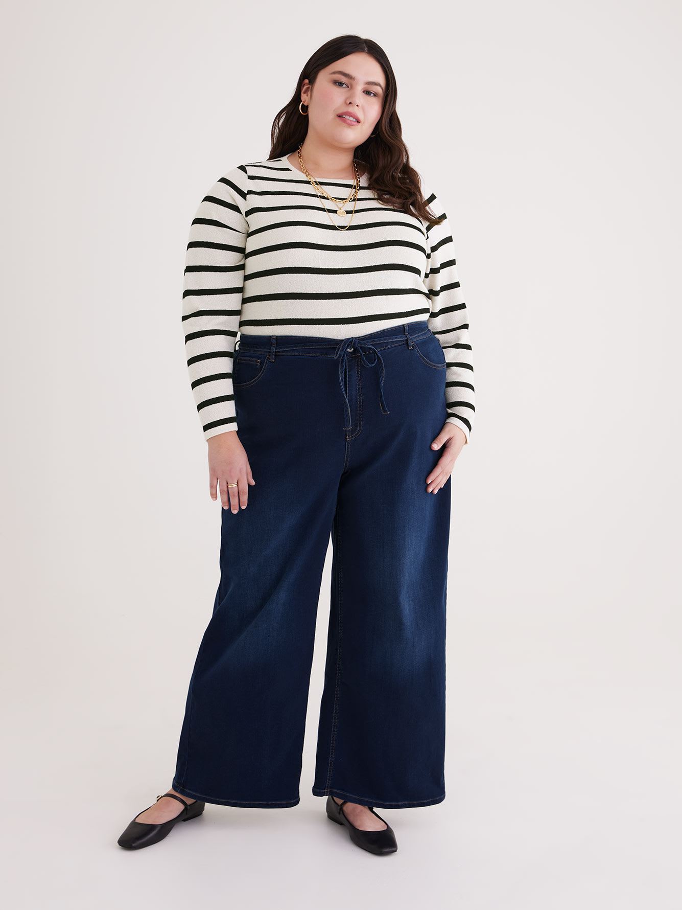 Responsible, High-Rise Wide-Leg Jeans - d/C Jeans