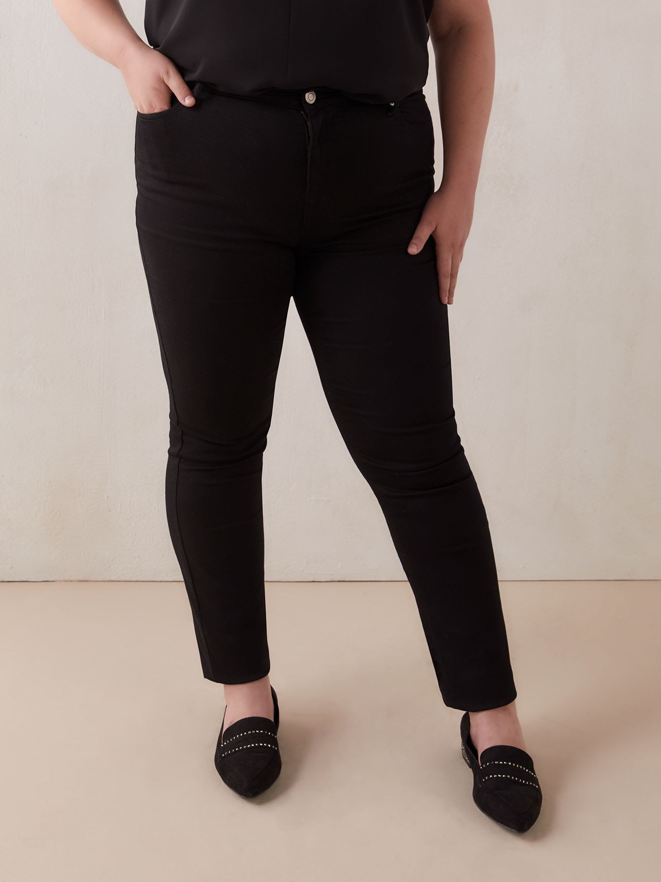 1948 Fit Straight Leg Jeans, Black - d/C Jeans