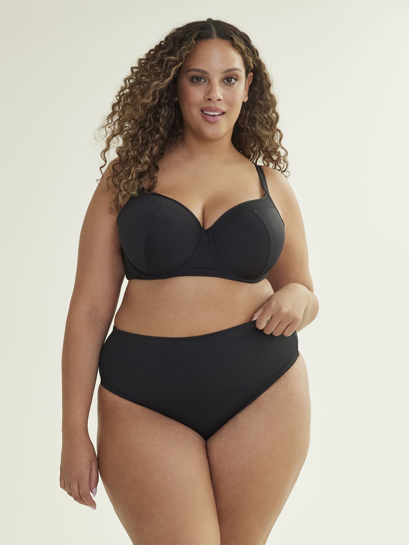 Solid Basic Swim Cheeky Brief
