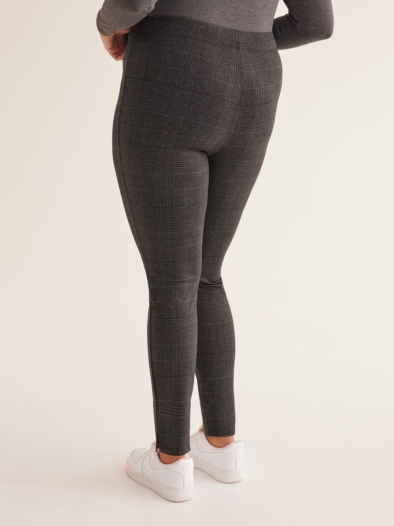 Plaid Ponte de Roma Fashion Legging - PENN. Essentials