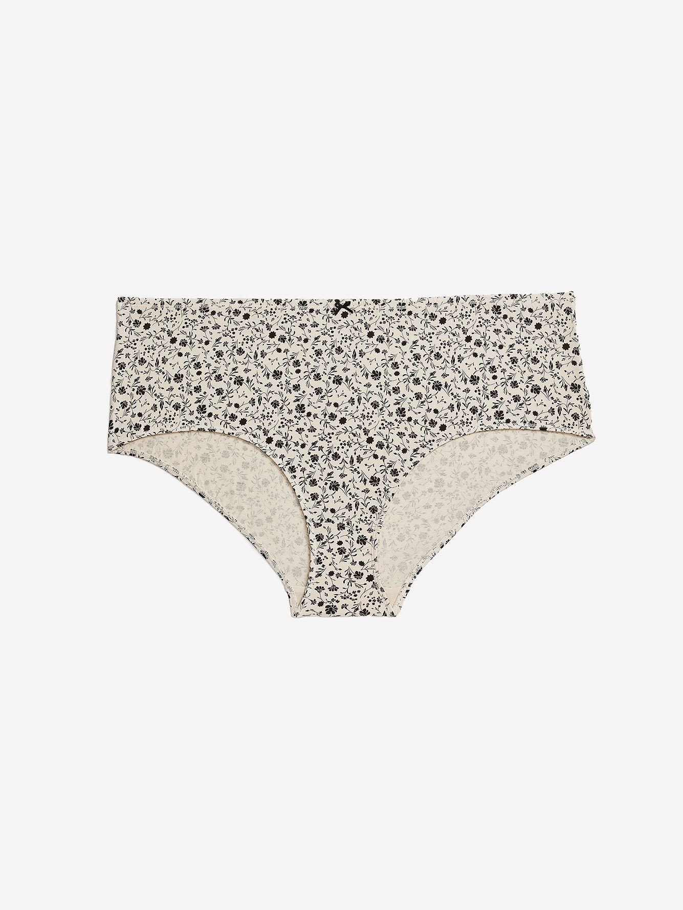 Floral Cotton Full Brief - ti Voglio