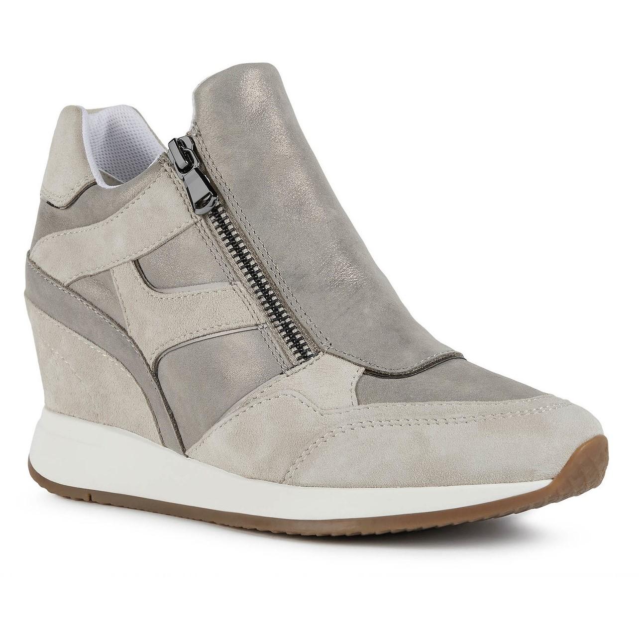 Geox - Womens/Ladies Nydame Leather Sneakers