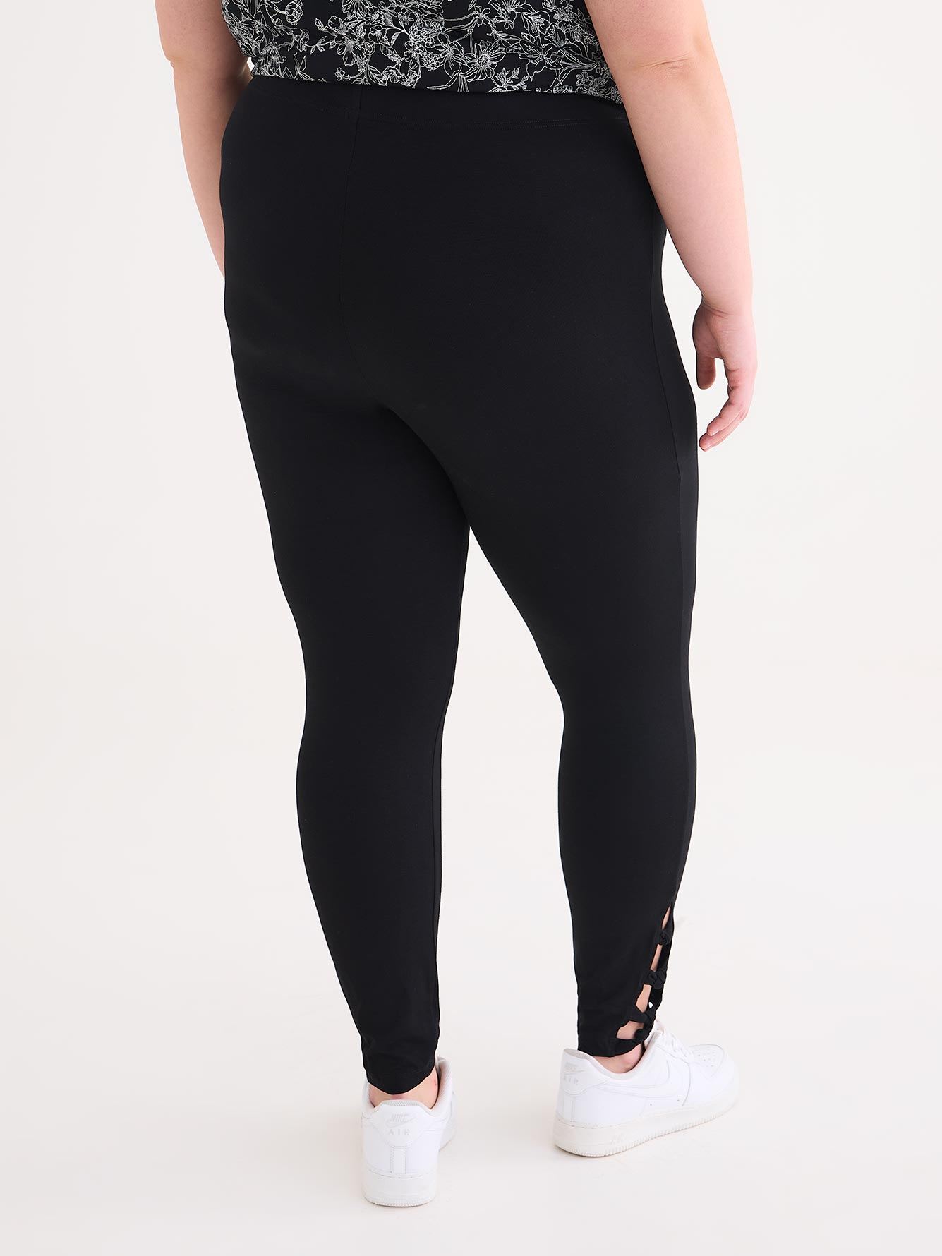 Responsible, Fashion Legging with Side Knot Detail - PENN. Essentials