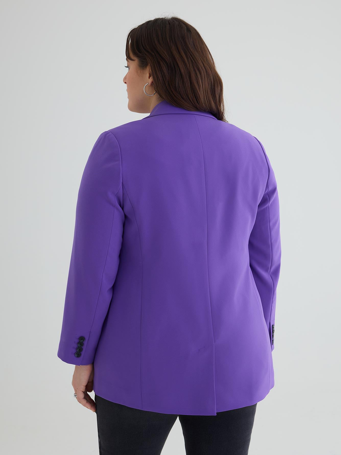 Single-Breasted City Blazer