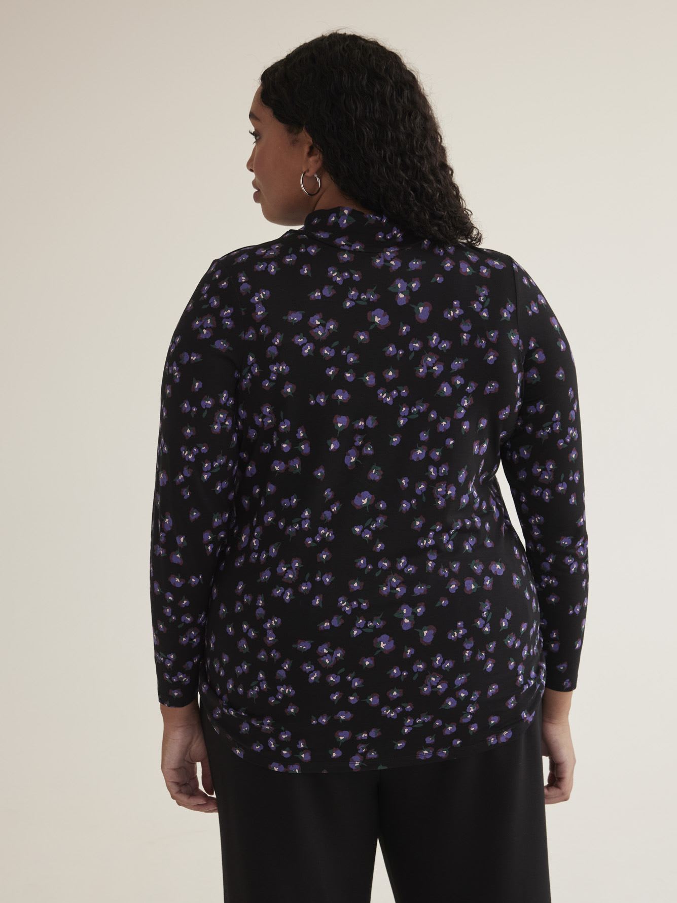 Responsible, Long Sleeve Turtleneck Tee - PENN. Essentials