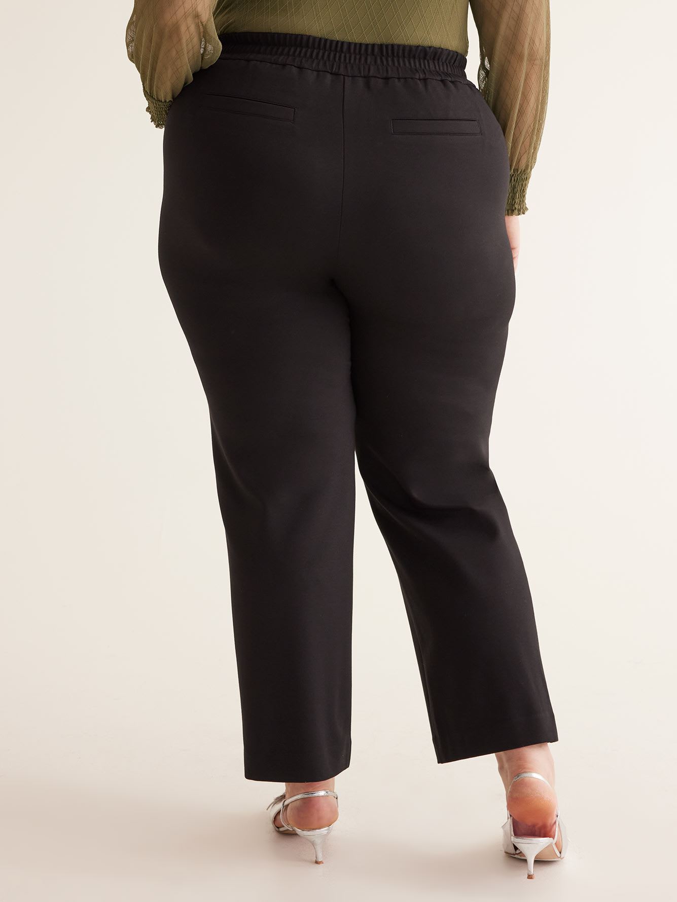 Essential Ponte de Roma Wide-Leg Pant