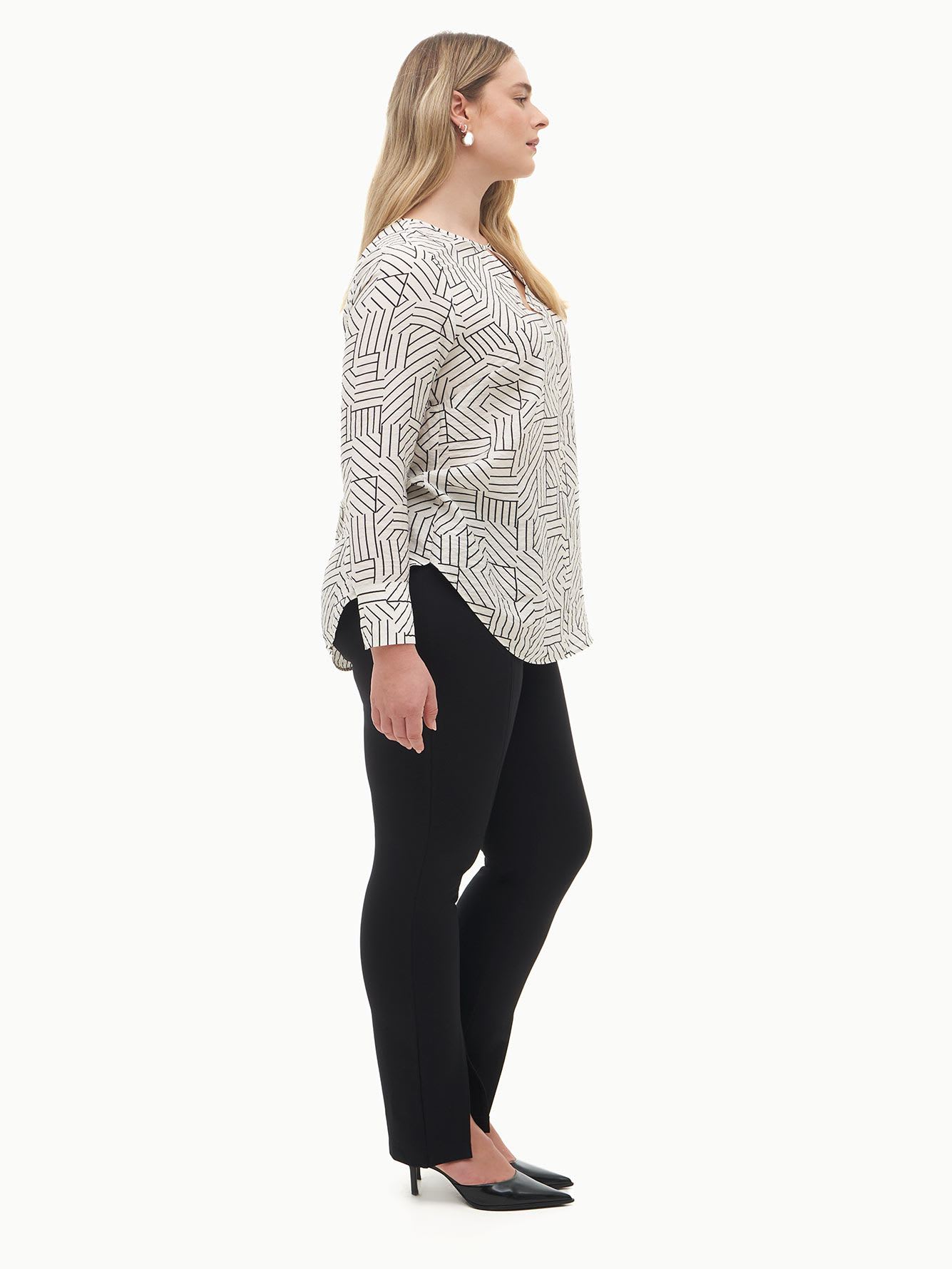 Responsible, Long-Sleeve Blouse - Addition Elle