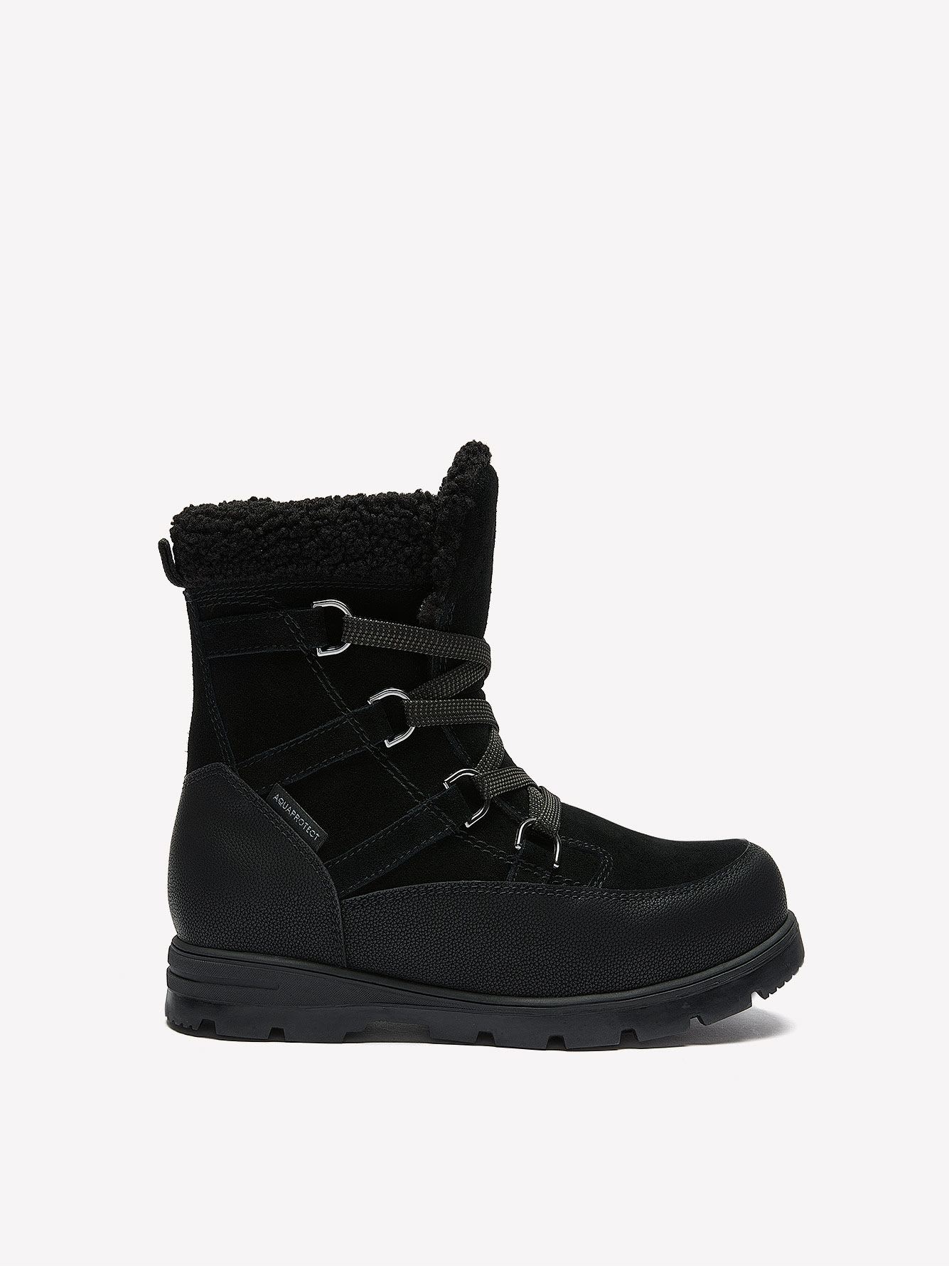 Extra Wide Width, Kaylas Waterproof Suede Winter Boots - Blondo