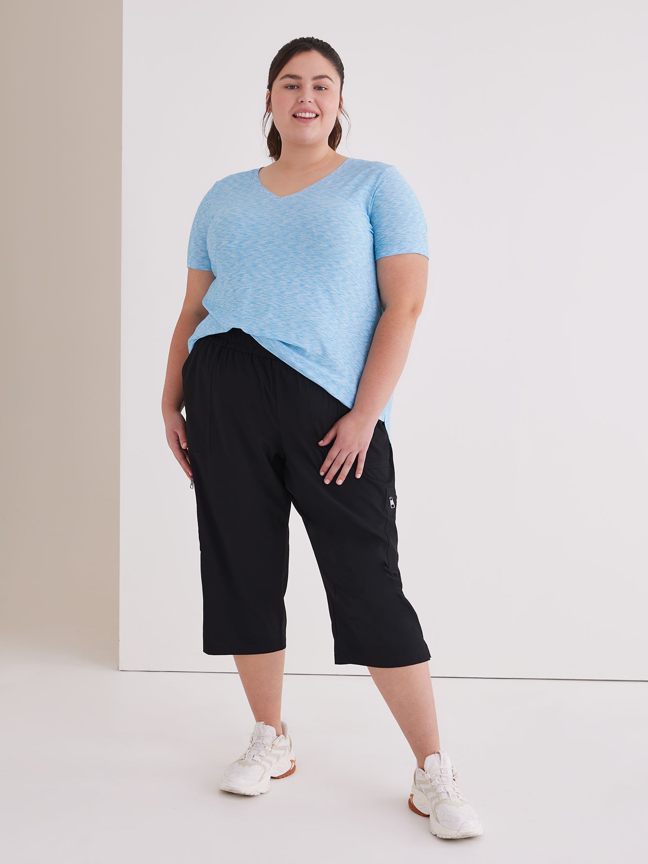 Responsible, 4-Way Stretch Capri Pant - Active Zone