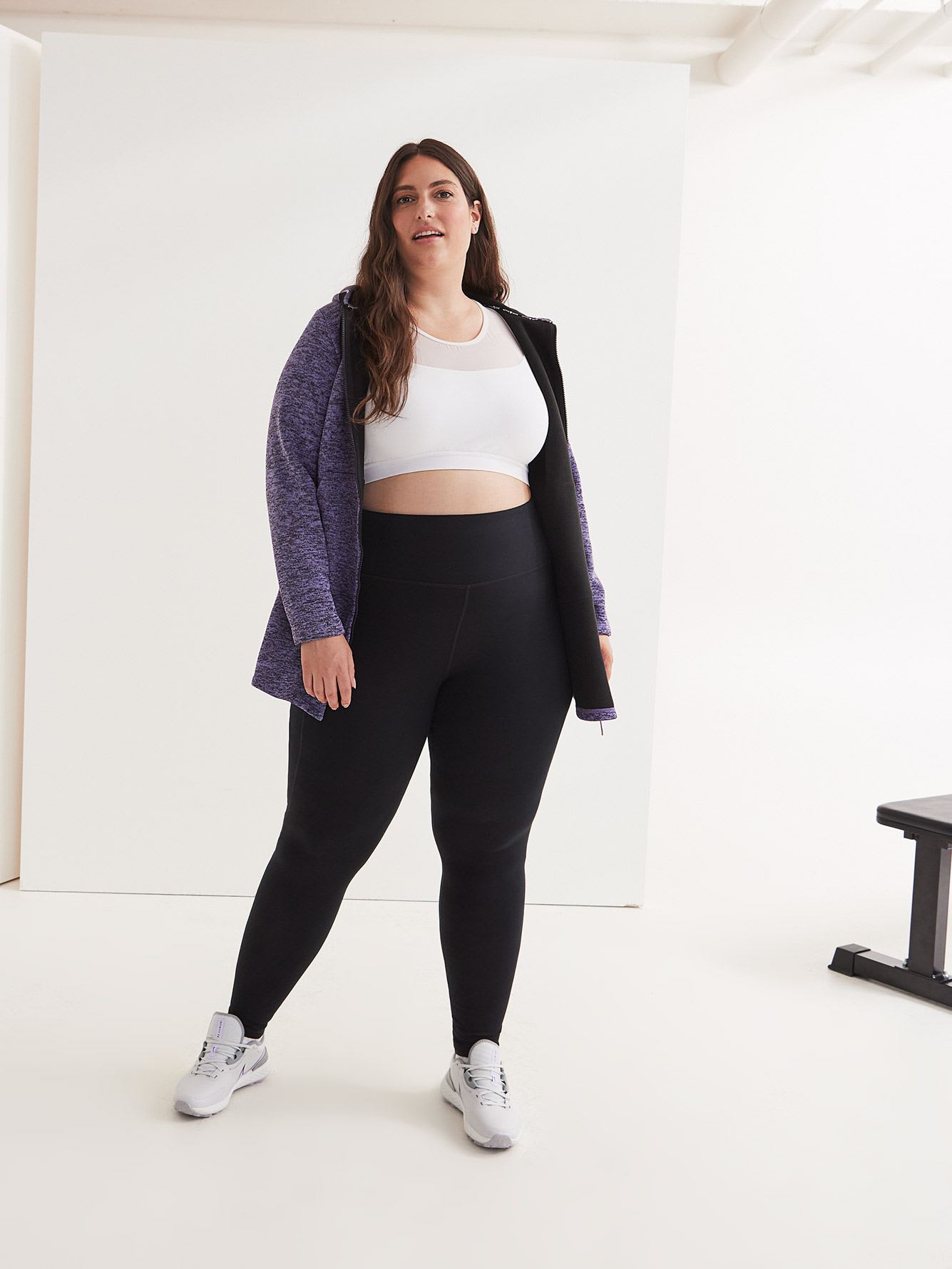 Basic Cotton Legging With Pockets - Active Zone
