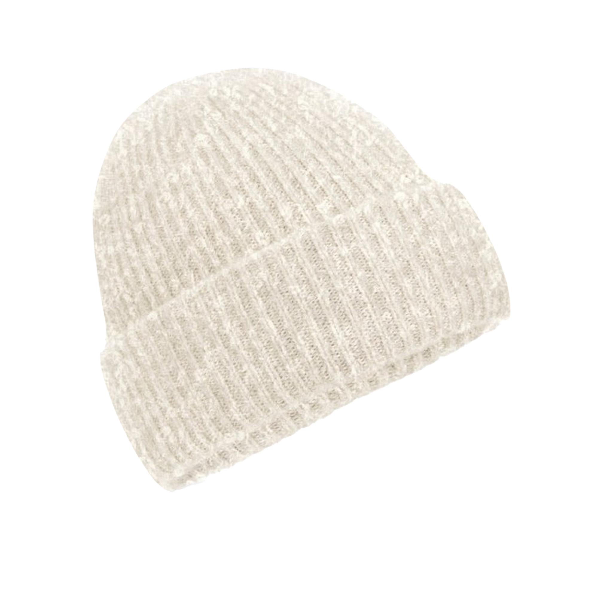 Beechfield - Womens/Ladies Marl Ribbed Beanie