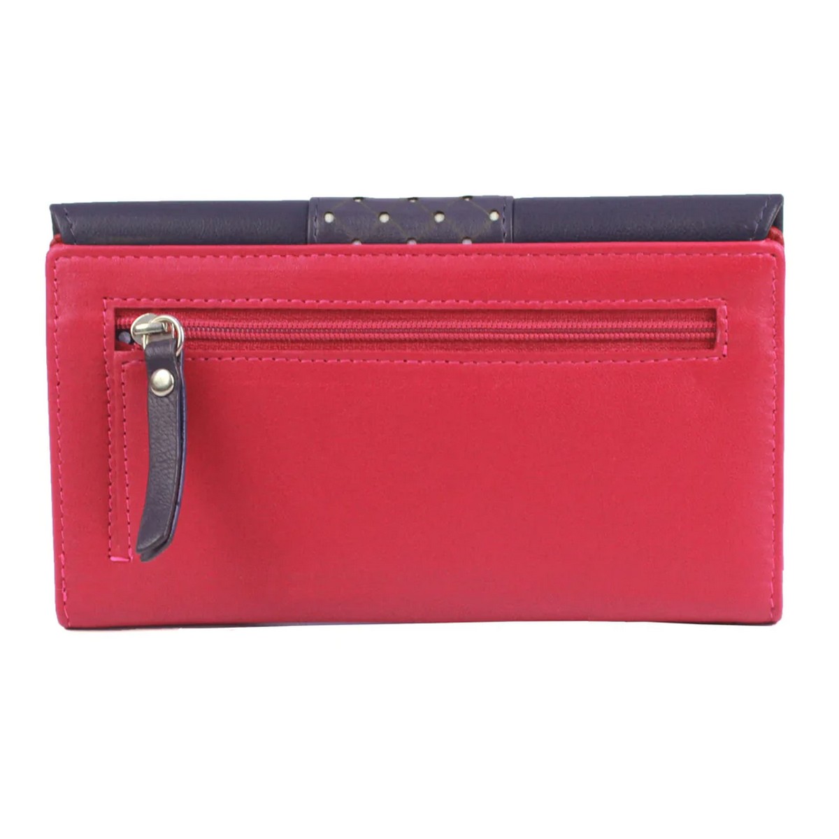 Eastern Counties Leather - Donna Contrast Panel Leather Coin Purse
