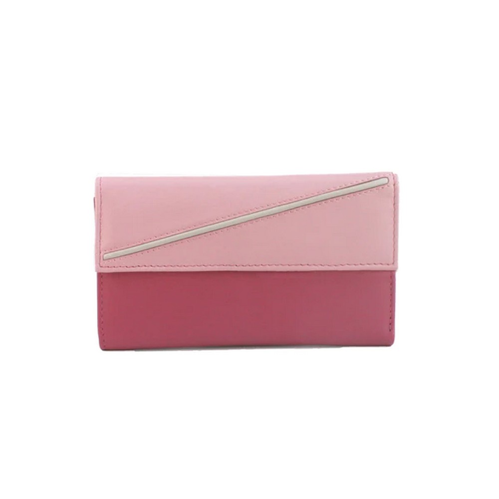 Eastern Counties Leather - Andria Colour Block Leather Coin Purse