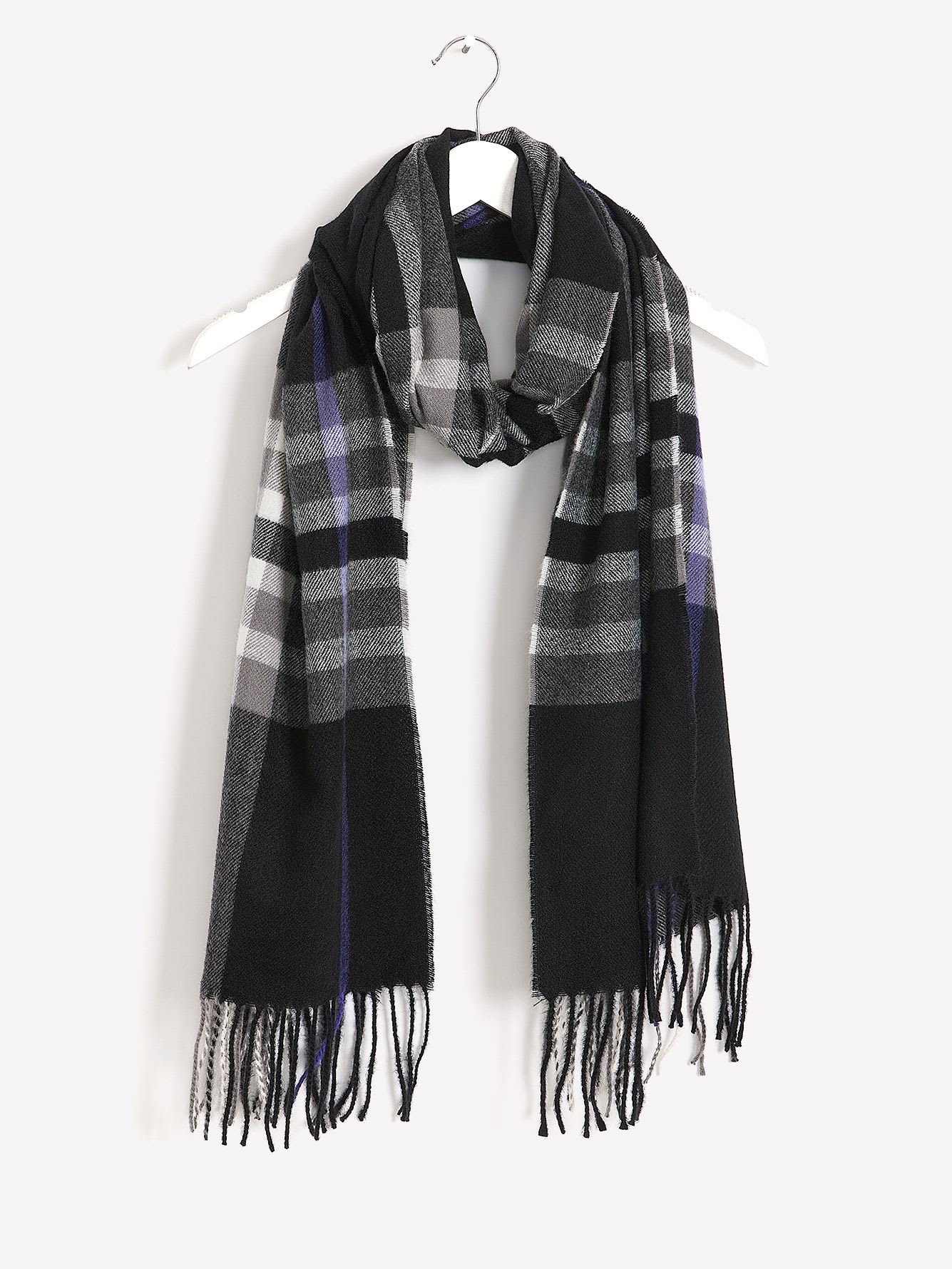 Transitional Plaid Scarf