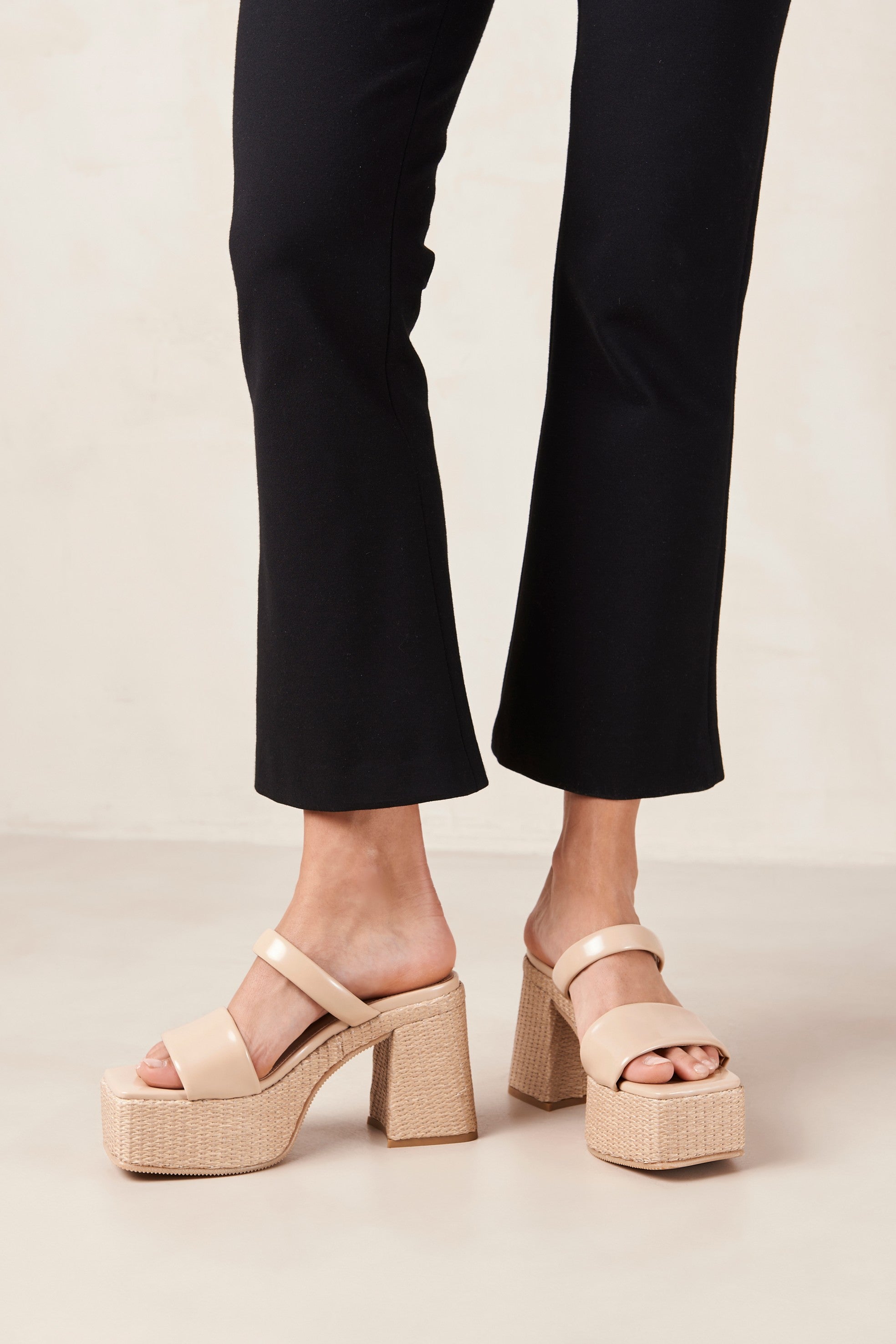 SVEGAN - Viviana Denim Blue Denim Sandals