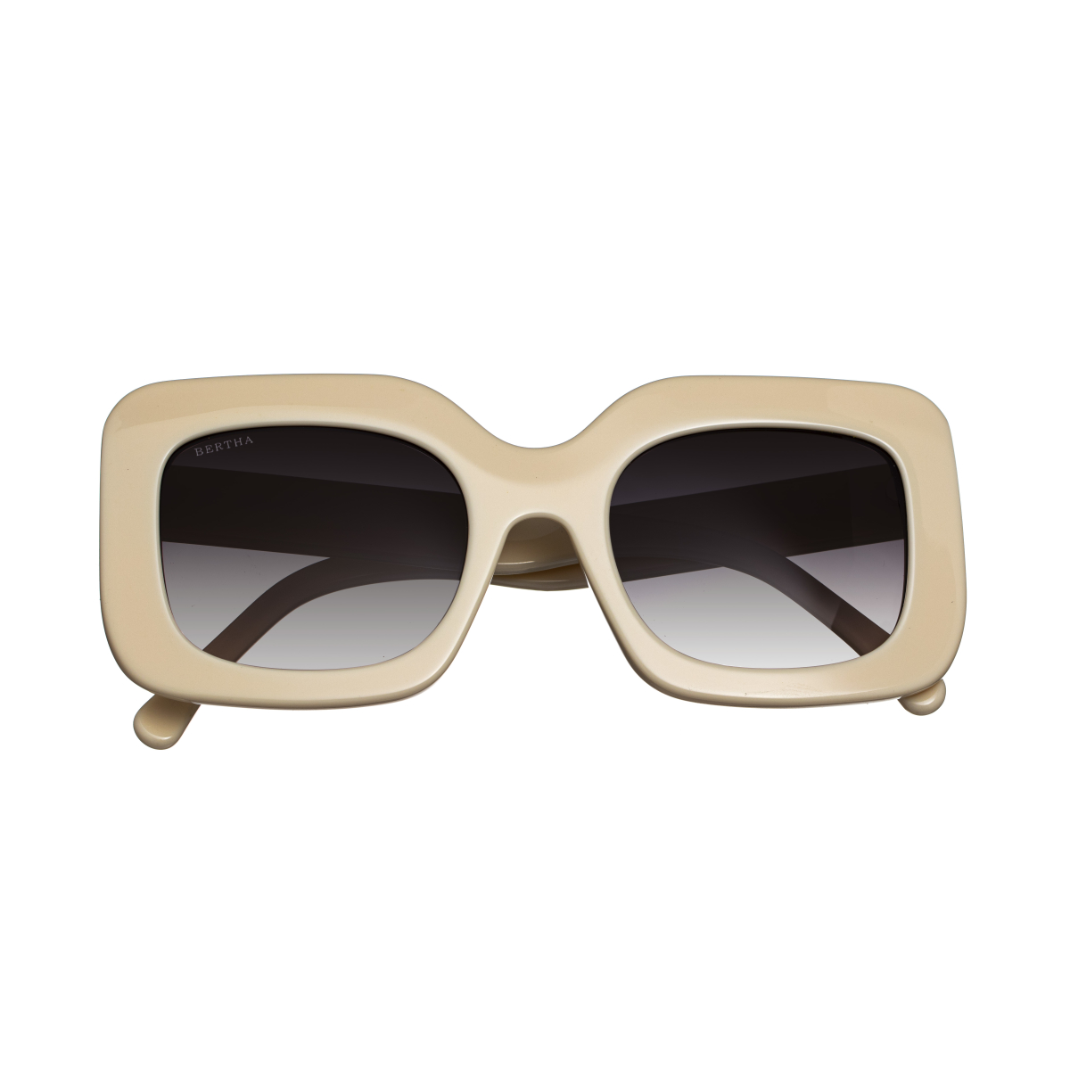 Bertha - Talitha Handmade in Italy Sunglasses - White