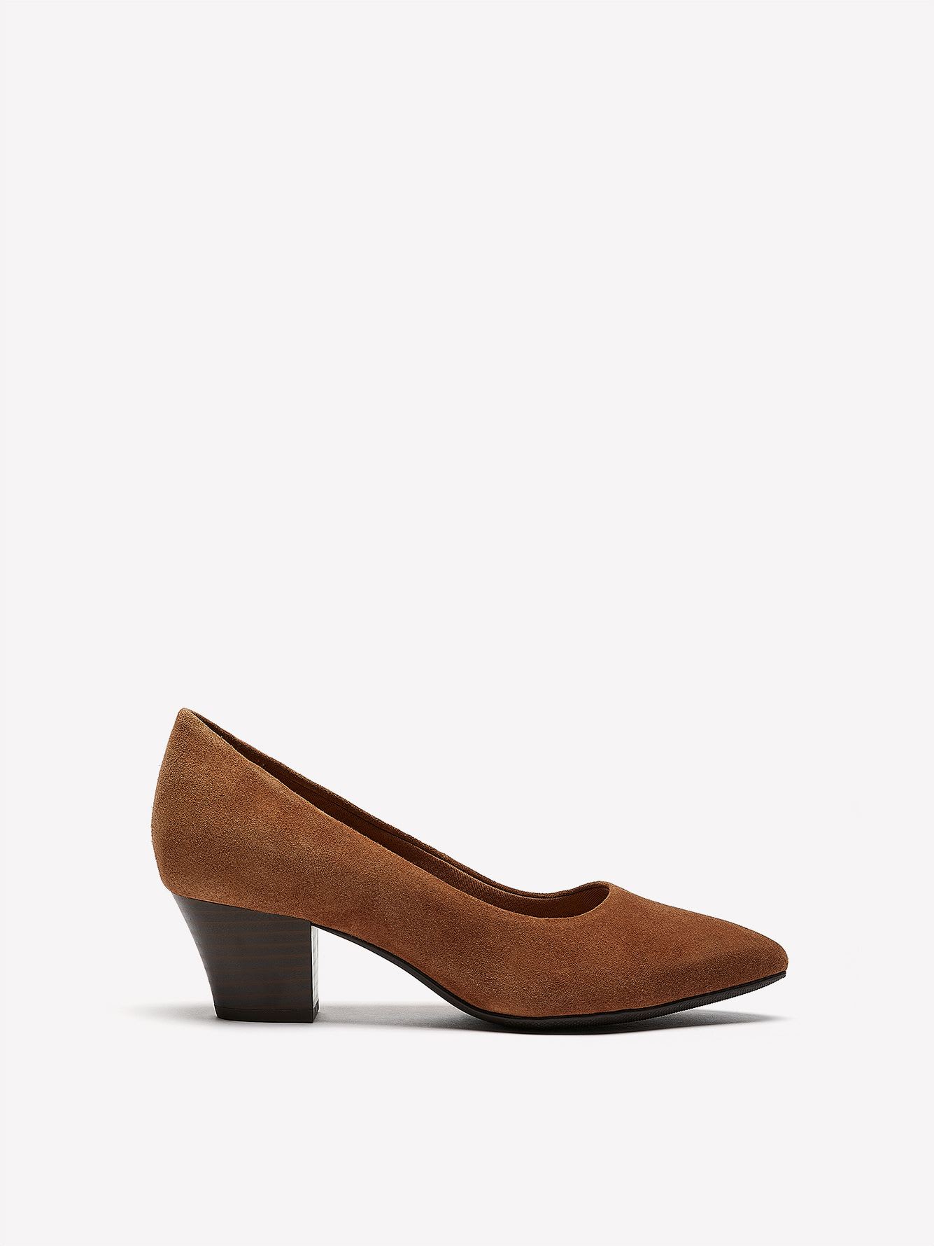 Wide Width, Teresa Step Suede Pumps - Clarks