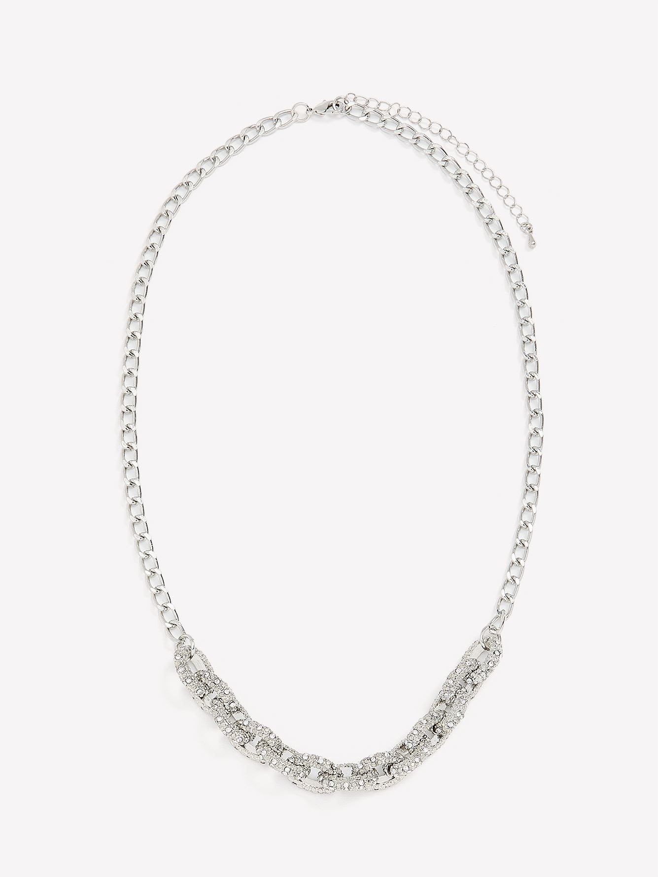Short Fancy Link Necklace