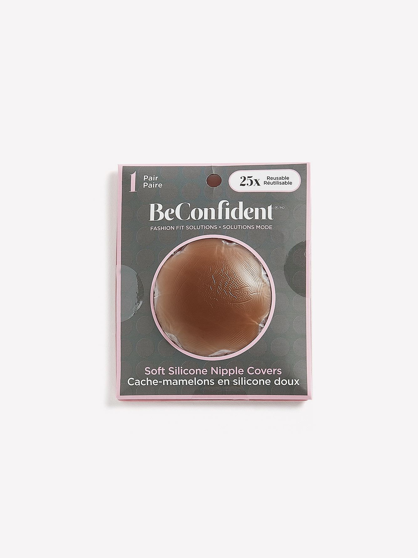 Reusable Silicone Nipple Covers, Dark Skin Tone - BeConfident