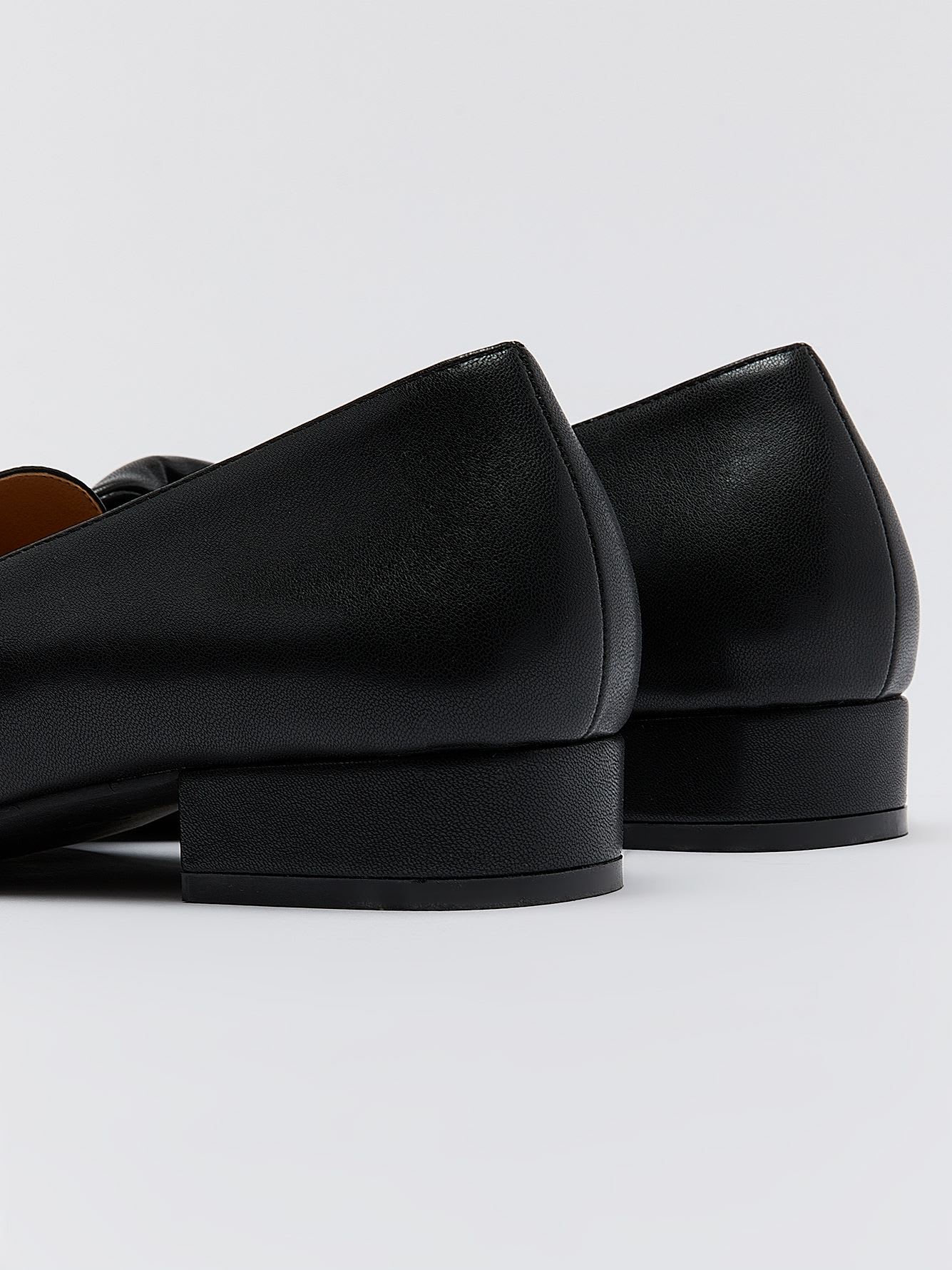 Extra Wide Width, Pointed Faux Leather Loafer
