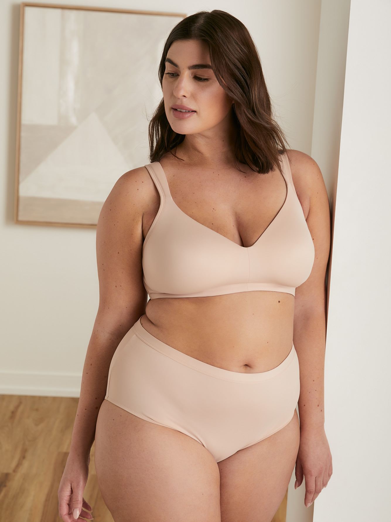Essential Wireless Microfibre T-Shirt Bra, G-H Cups - tiVOGLIO