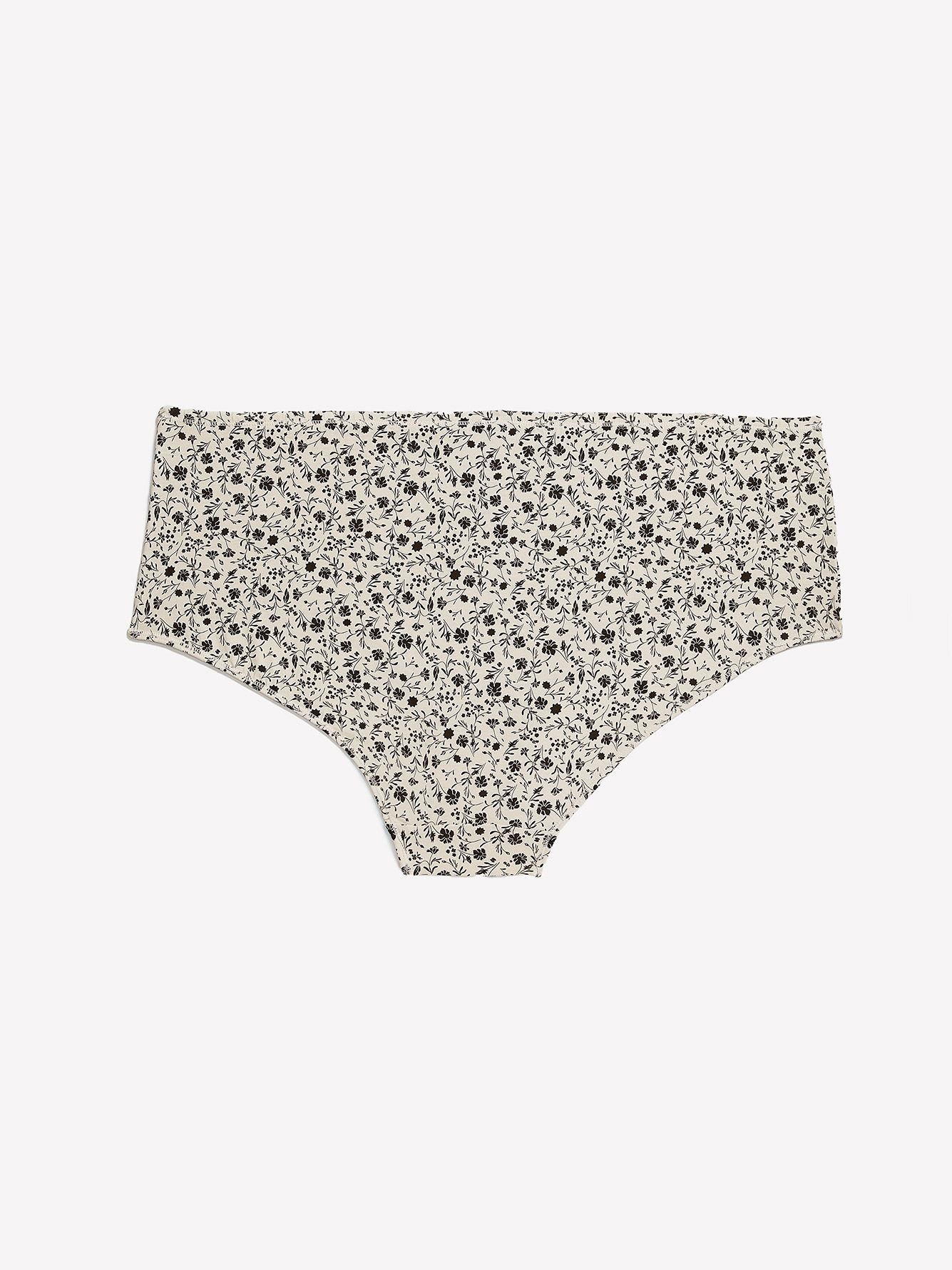 Floral Cotton Full Brief - ti Voglio