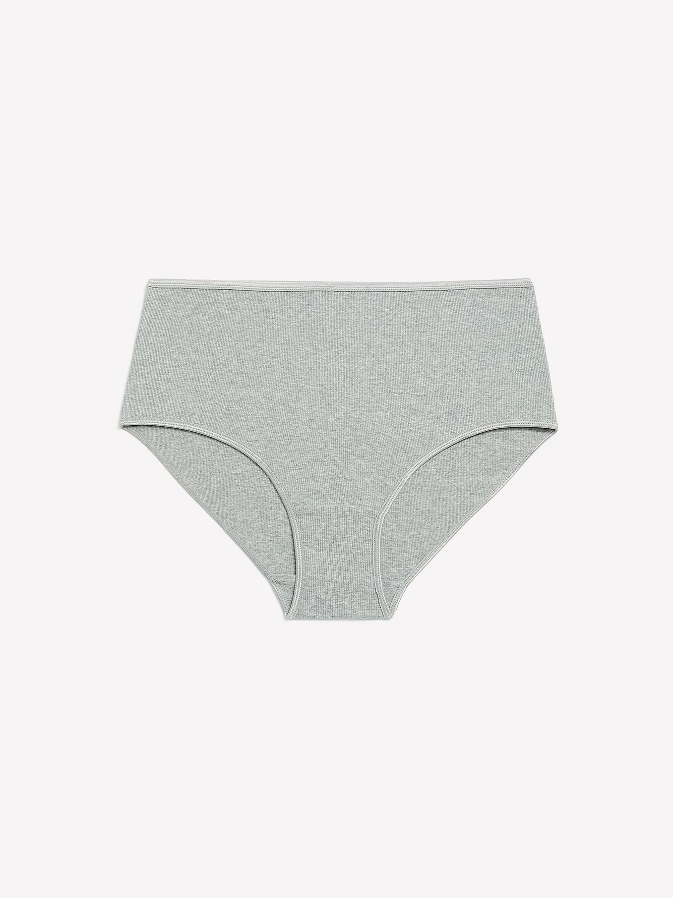 Heather Rib Knit Full Brief - ti Voglio