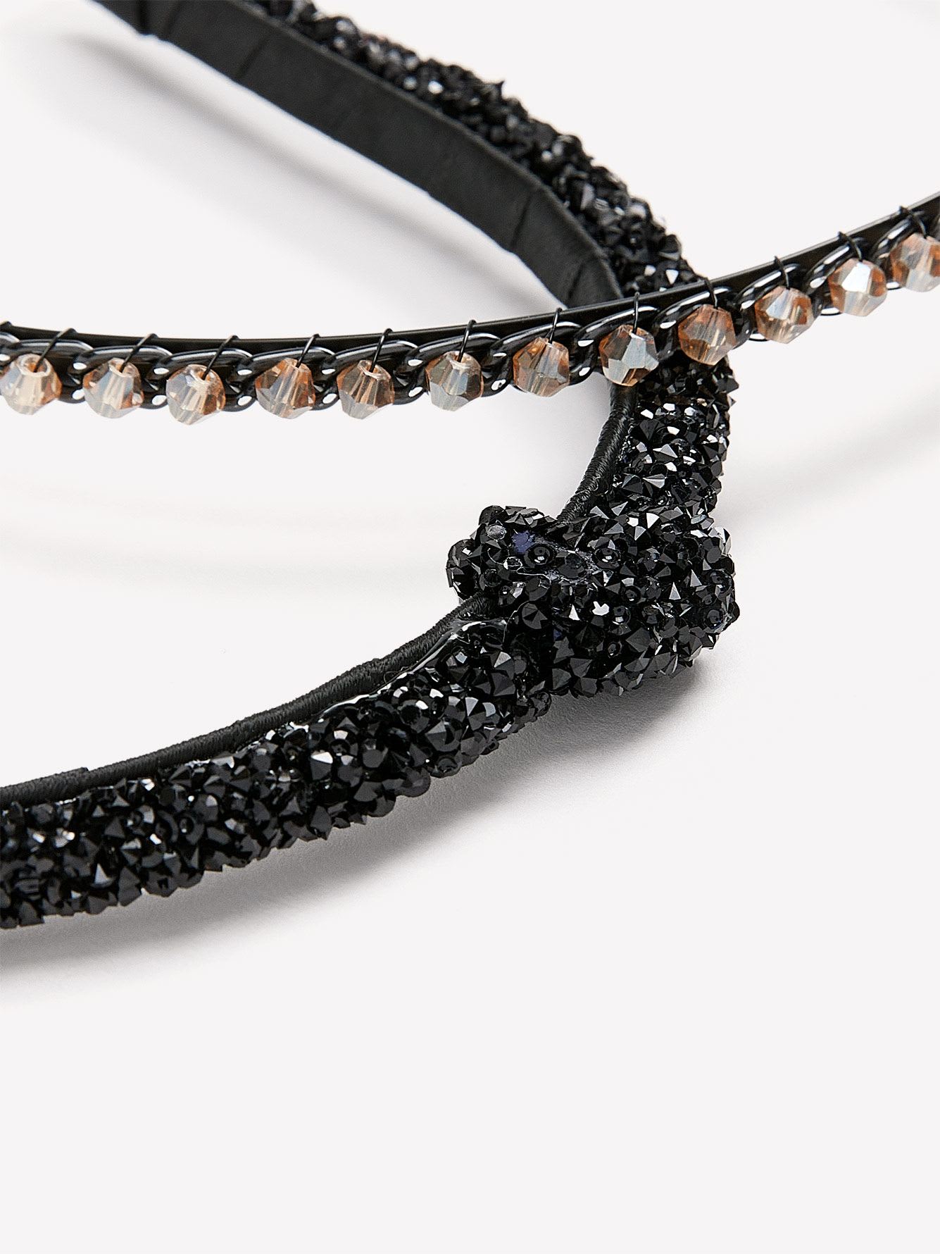 Fancy Thin Headbands, Set of 2