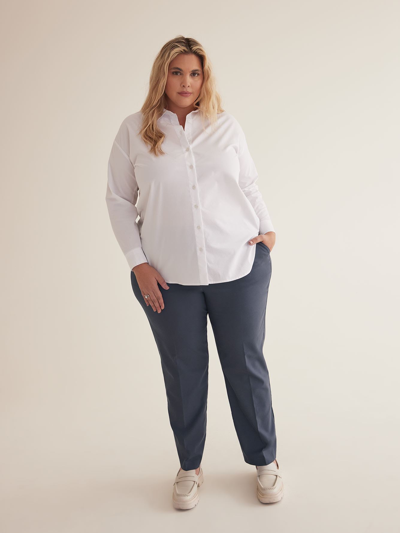 Responsible, Savvy Straight-Leg Pant - PENN. Essentials
