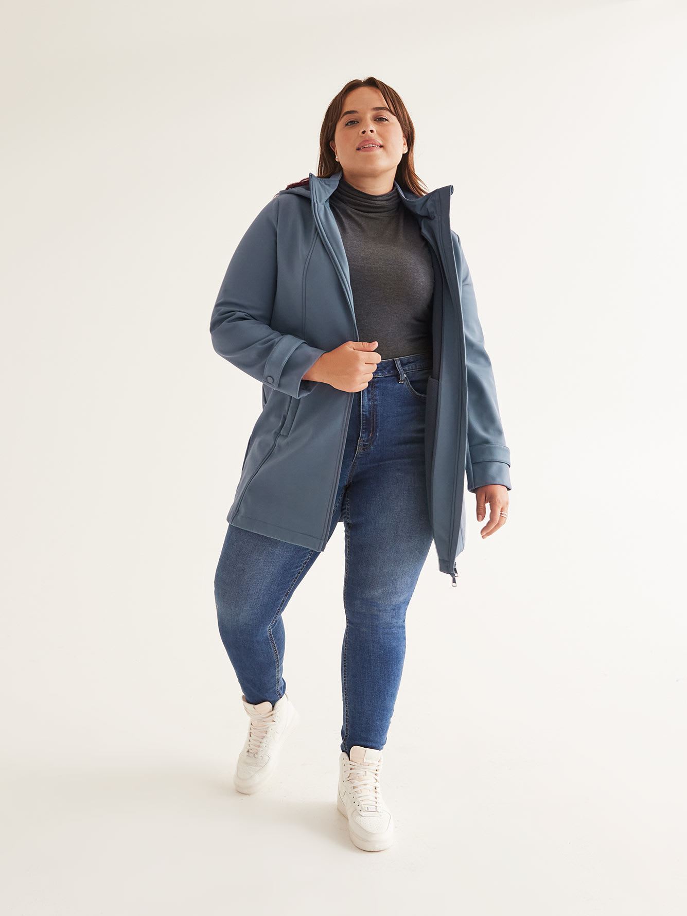 Softshell Hooded City Jacket