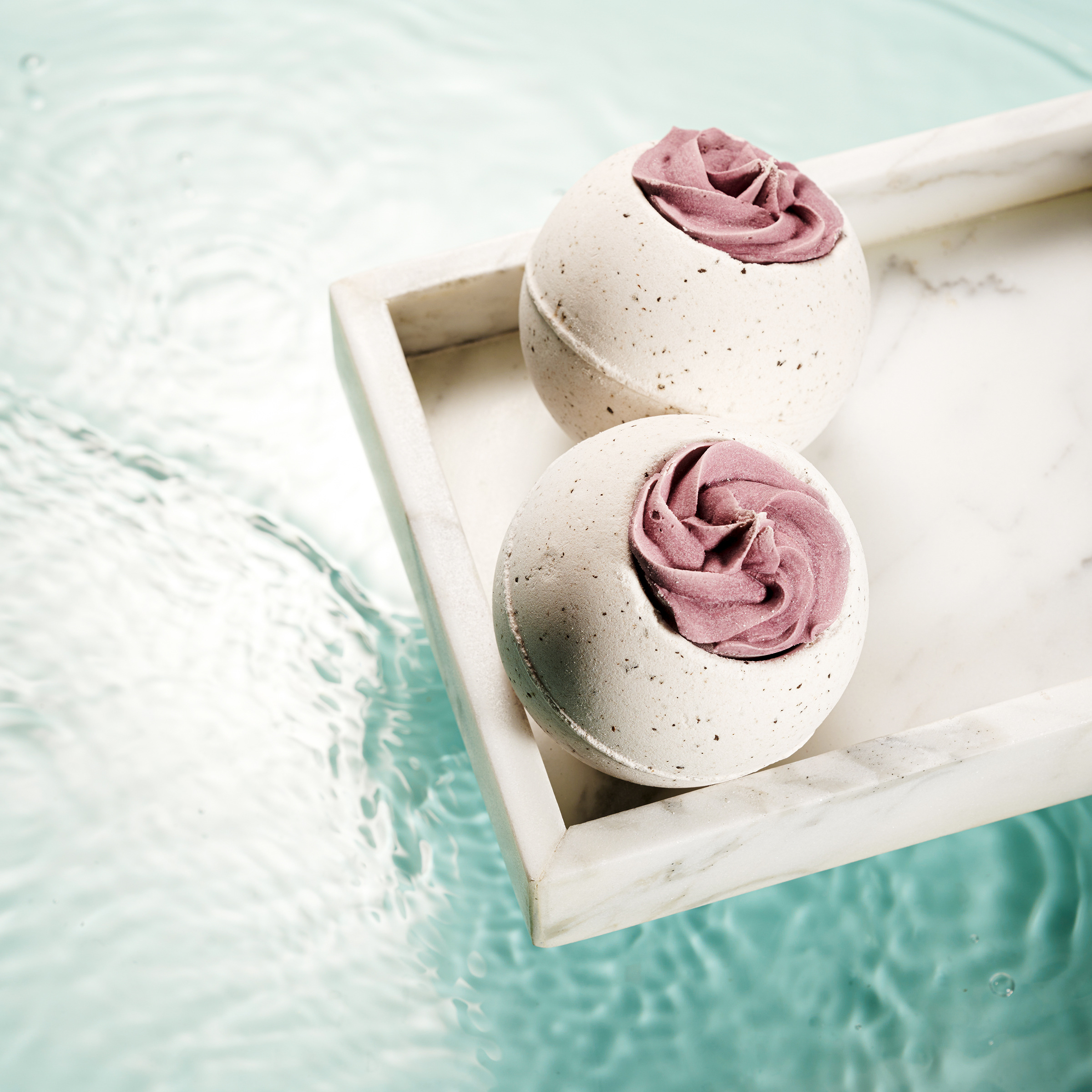 Lovery Ice Cream Handmade Bath Bomb, 7oz Extra Large Bubble Spa Ball