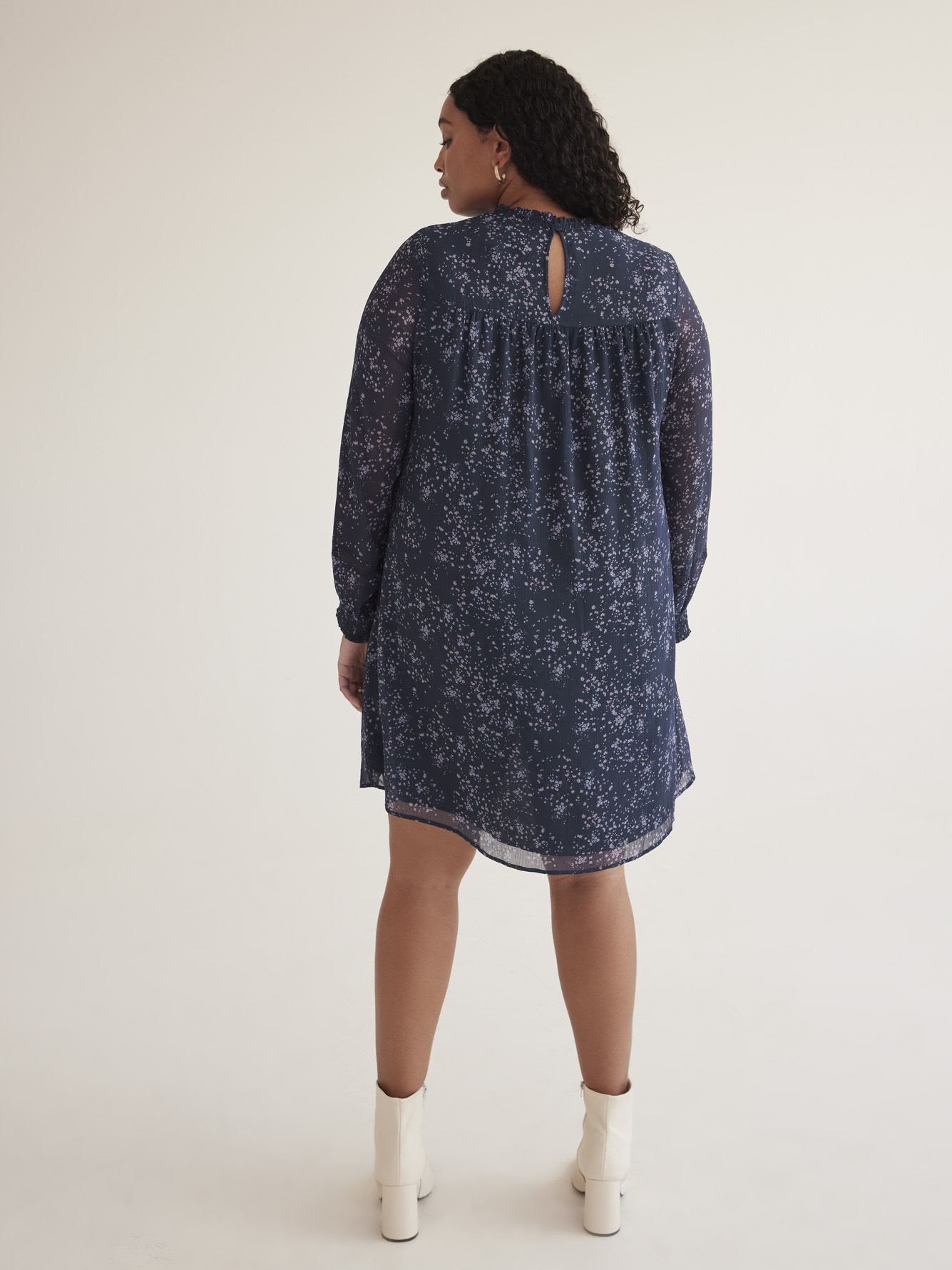 Lightweight A-Line Smocked Dress