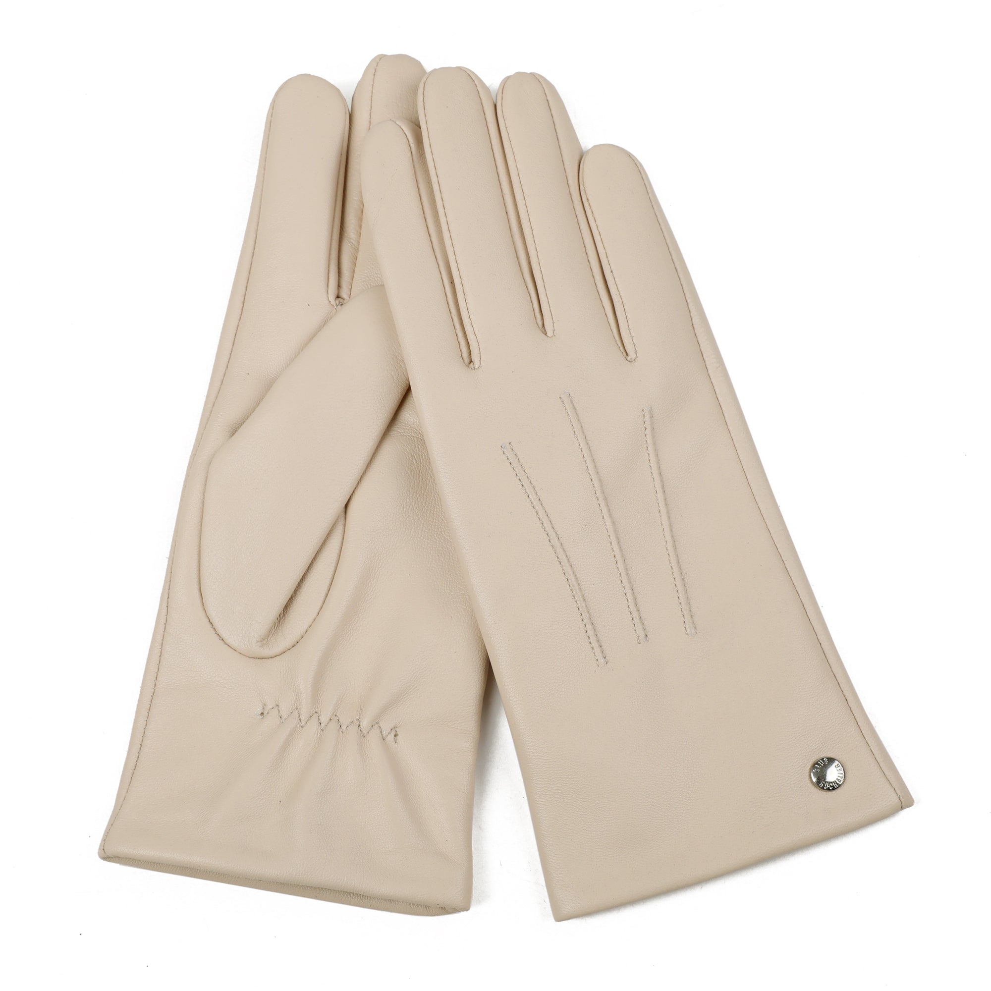 CR Ladies - Basic Leather Glove with Pintuck