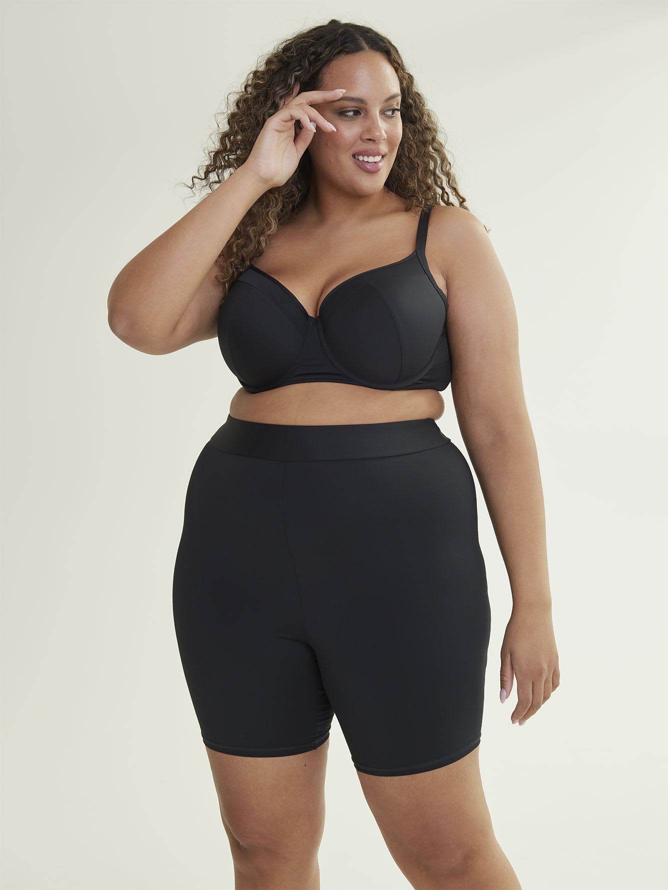 Long Basic Swim Shorts