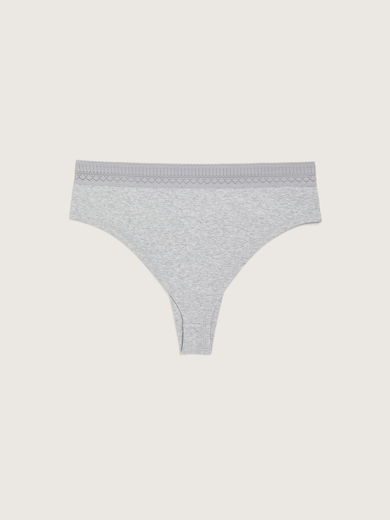 Wide Lace Cheeky Heather Brief - ti VOGLIO