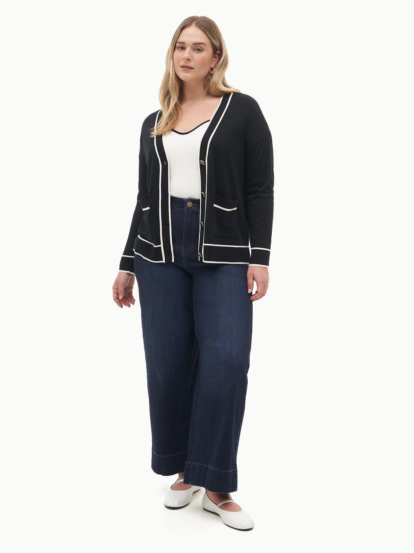 Responsible, Boxy Cardigan - Addition Elle