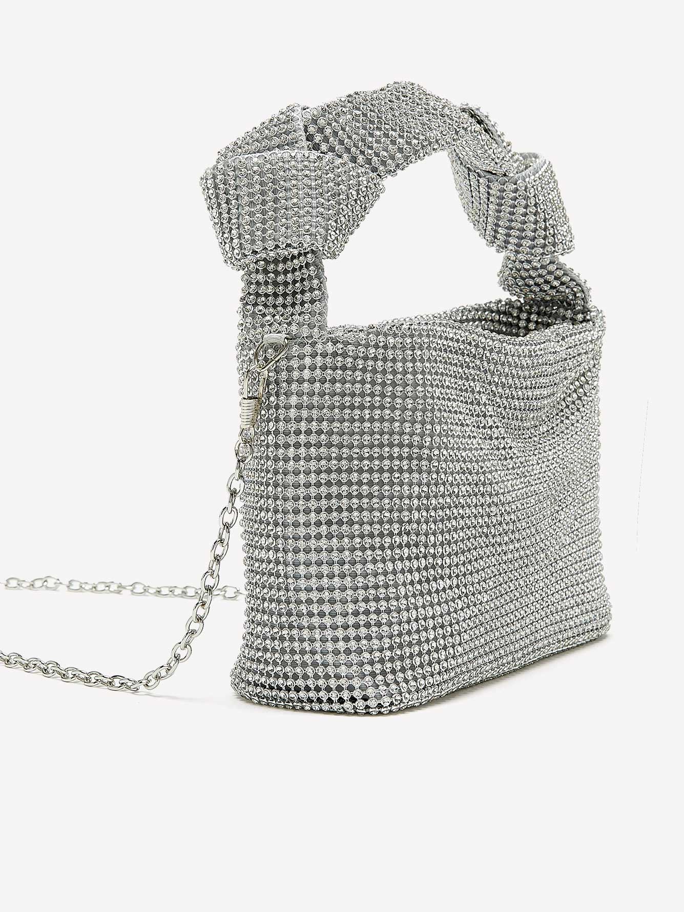 Dressy Rhinestone Handbag - Addition Elle