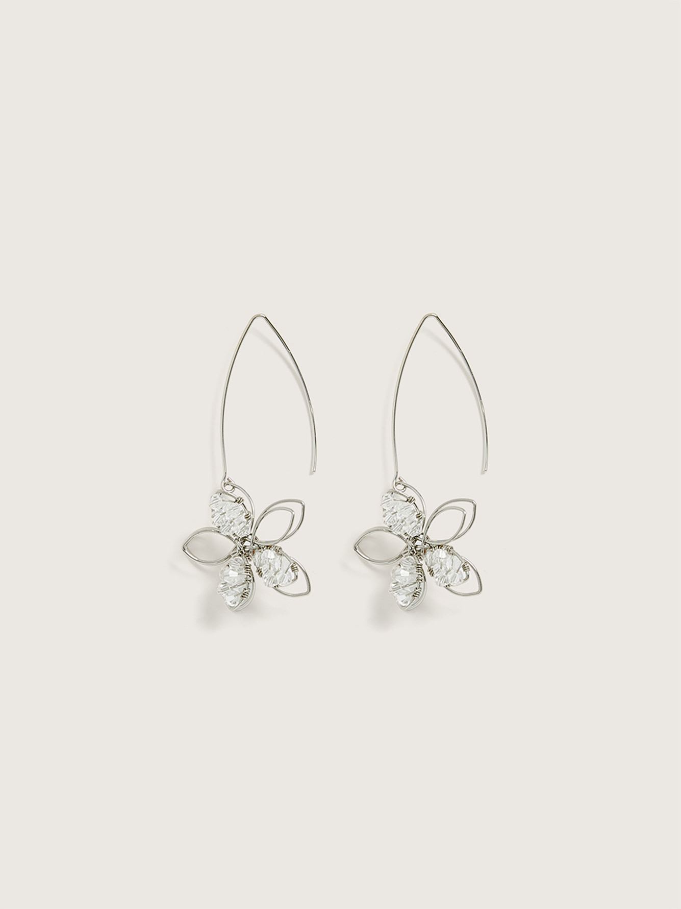 Flower Drop Earrings