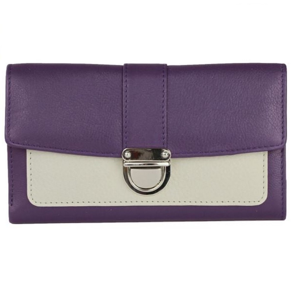 Eastern Counties Leather - Womens/Ladies Dana Wallet With Push Clasp