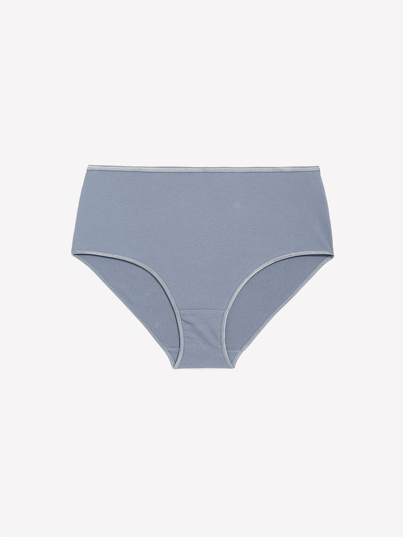 Rib Brief with Shiny Elastic at Waistband - ti Voglio