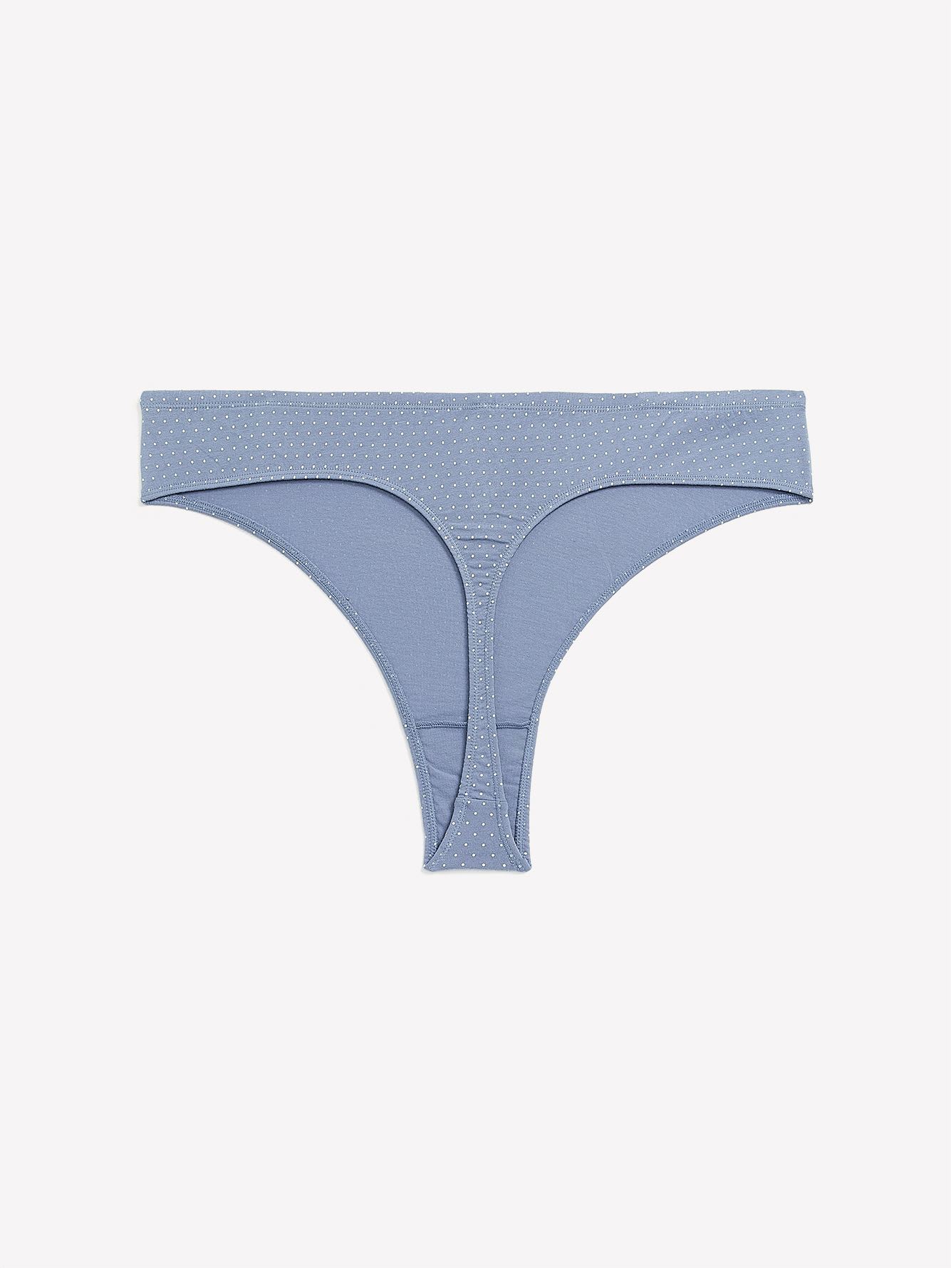 Micro Dotted Cotton Thong - ti Voglio