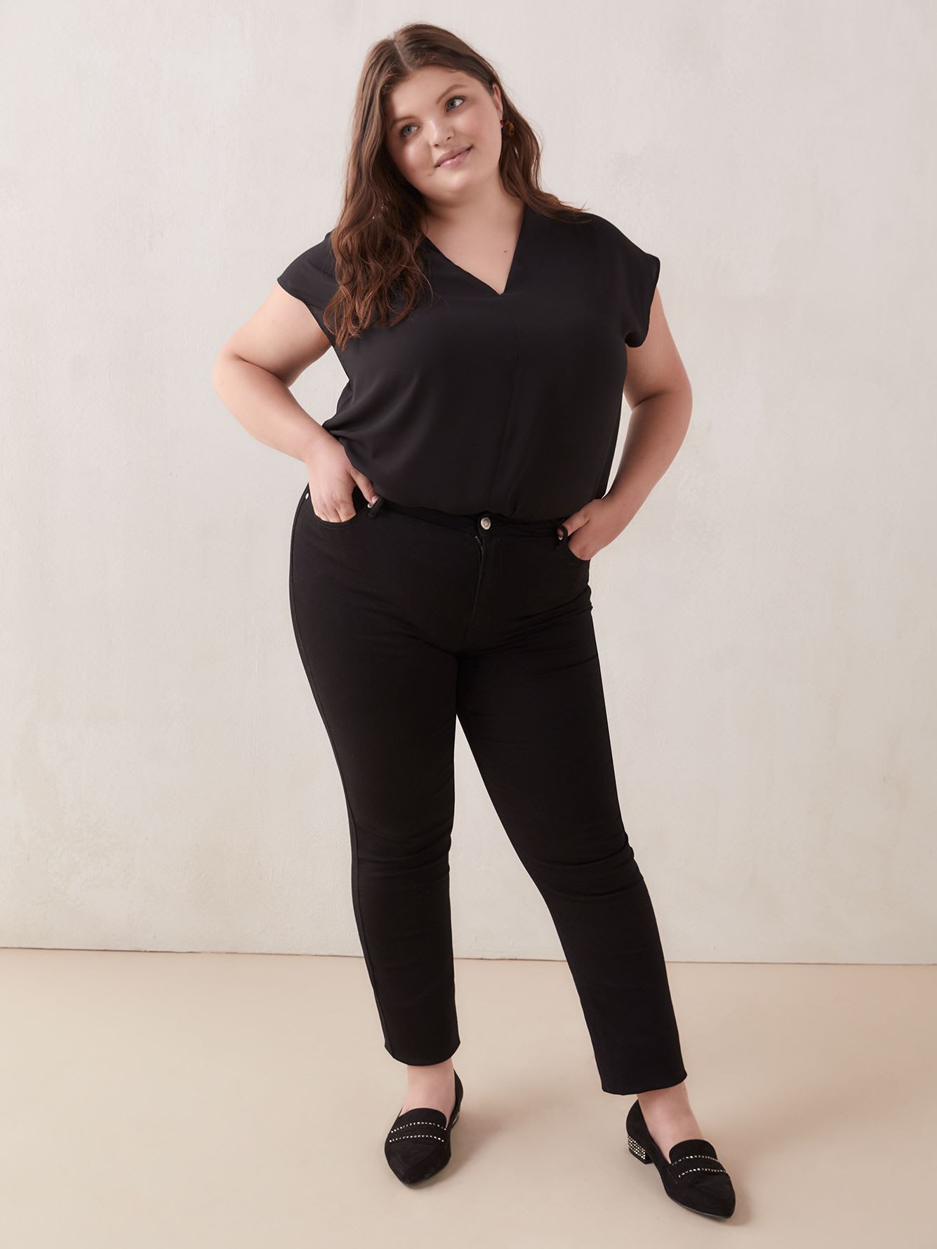Petite, 1948 Fit Straight Leg Jeans - d/C Jeans