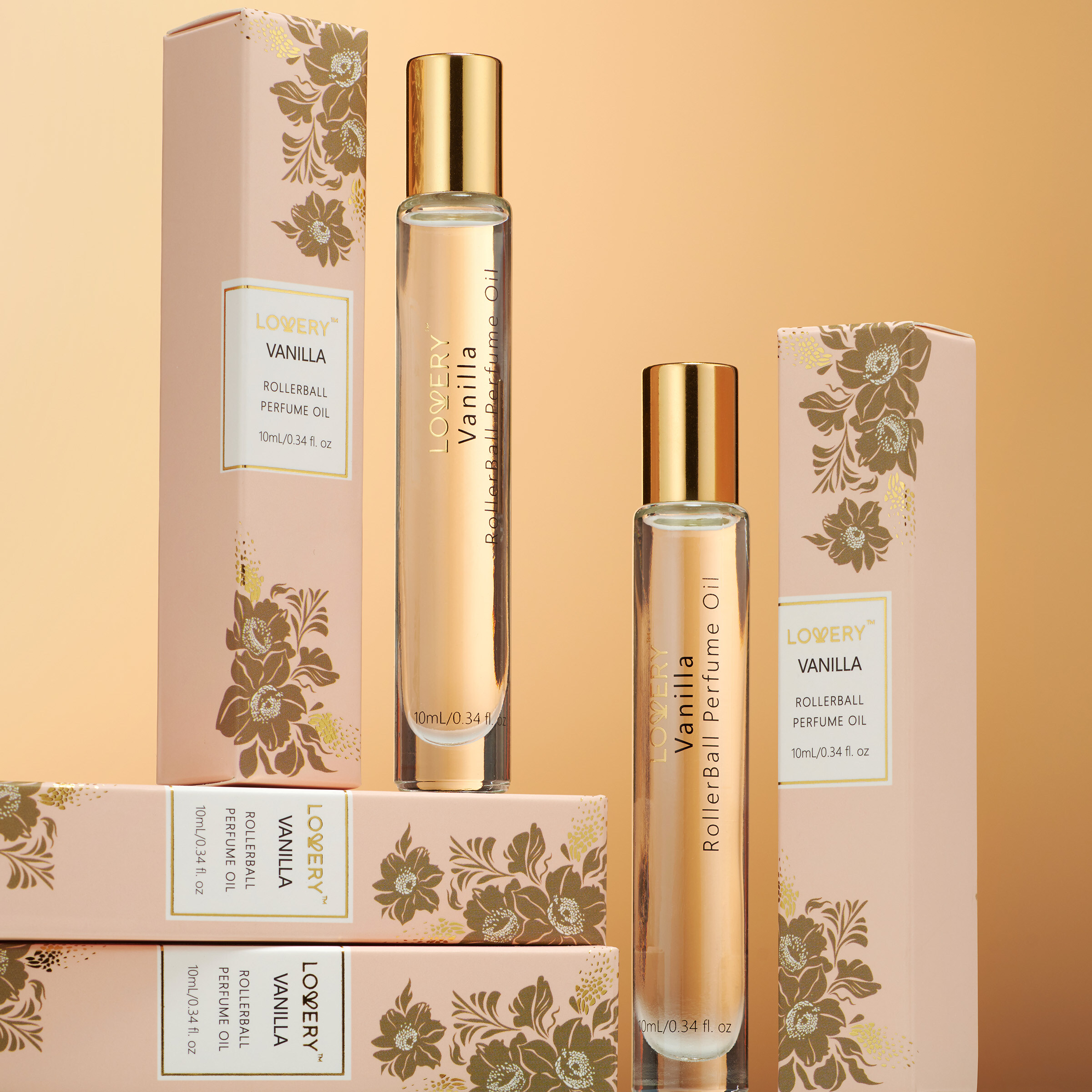 Vanilla Perfume Oil Roll-On Fragrance Collection